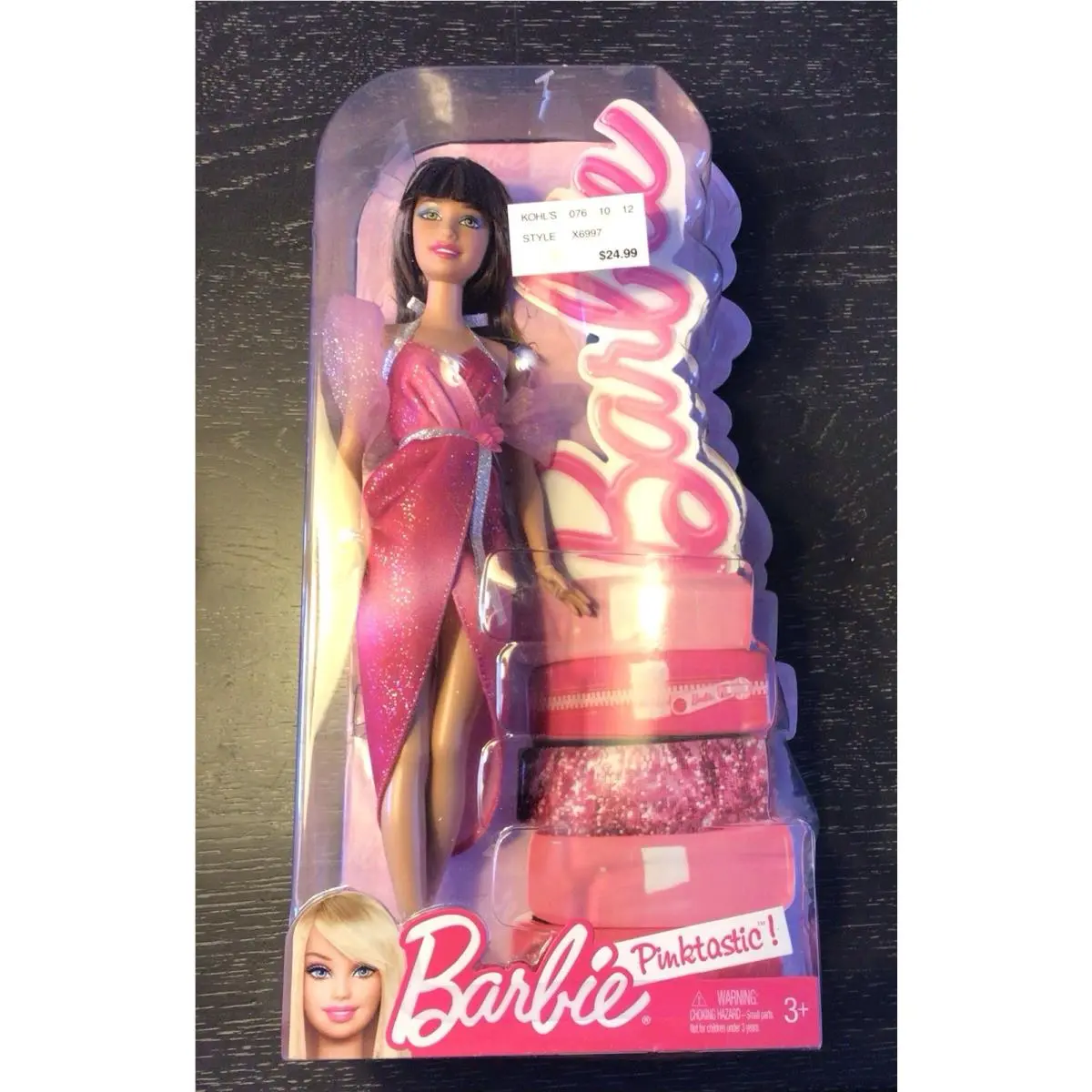2012 Kohl`s Exclusive Pinktastic Barbie Long Brown Hair - Rare