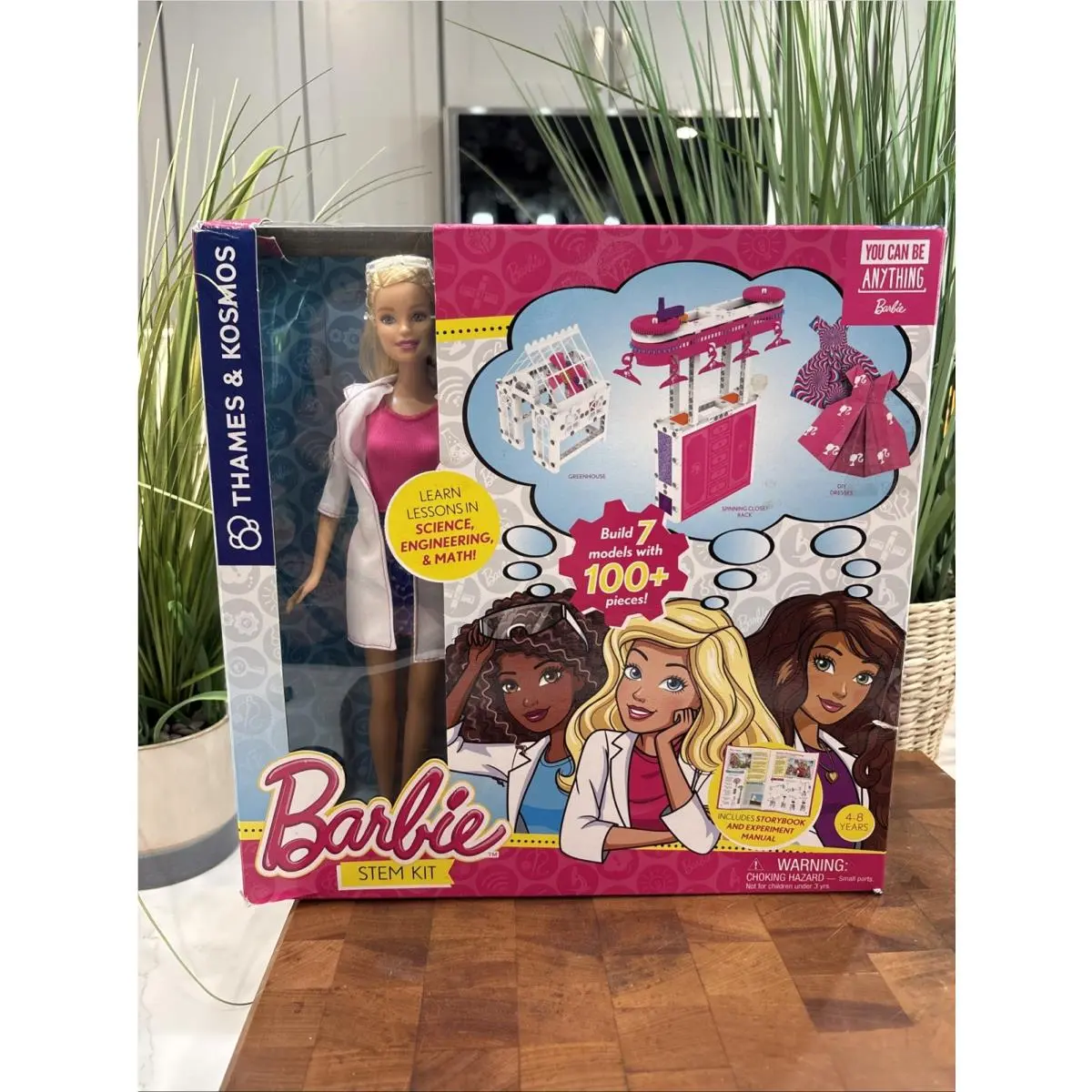 Barbie Stem Kit Thames Kosmos 7 Models with 100 Pieces