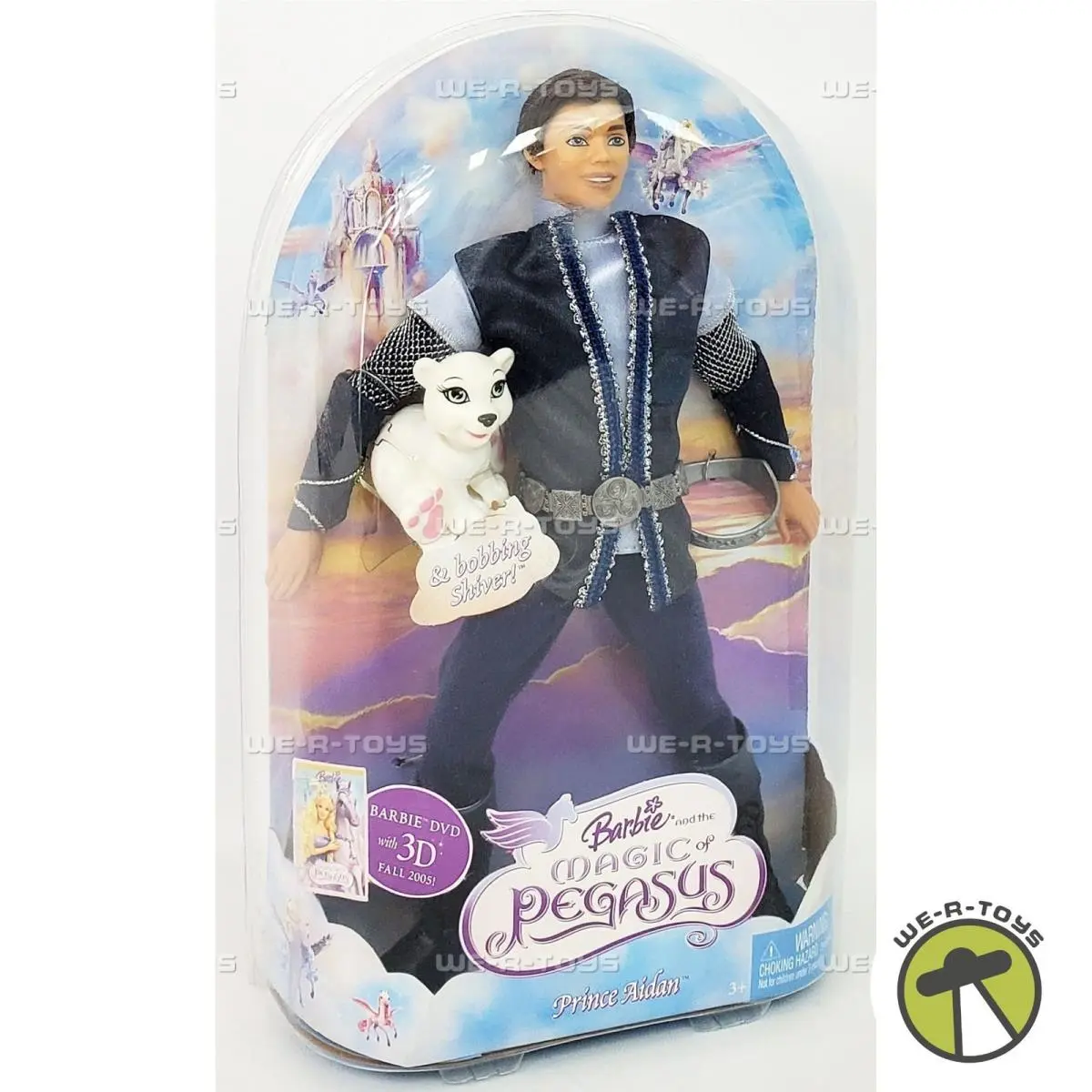 Barbie and The Magic of Pegasus Prince Aidan Doll 2005 Mattel 18647