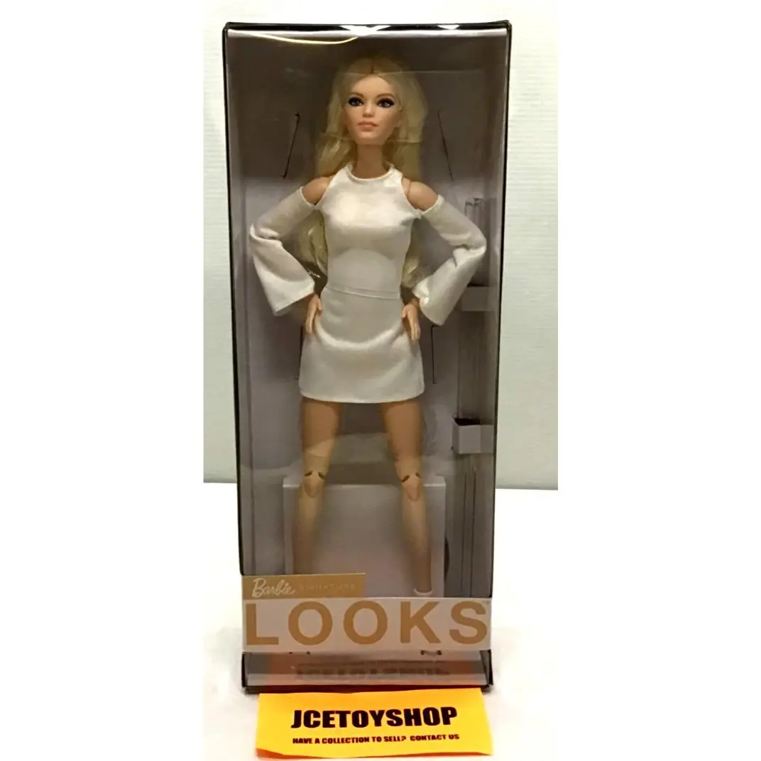 2020 Barbie Signature Looks 6 Victoria Made TO Move Articulated Doll Misb