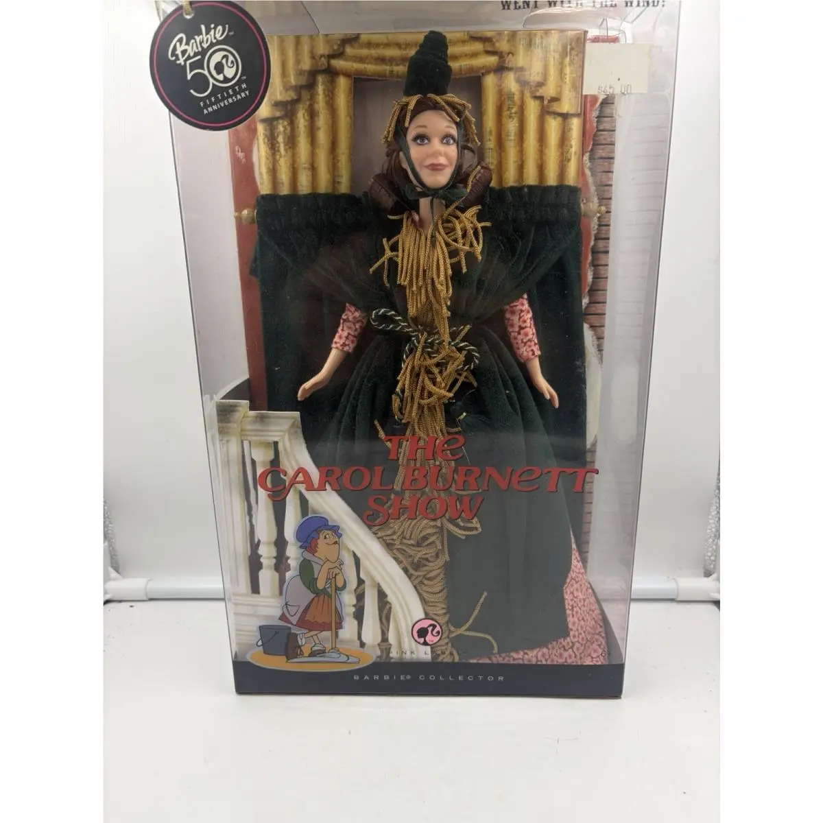 Barbie Collector Carol Burnett Show Went with The Wind 2008 N4986 Mattel