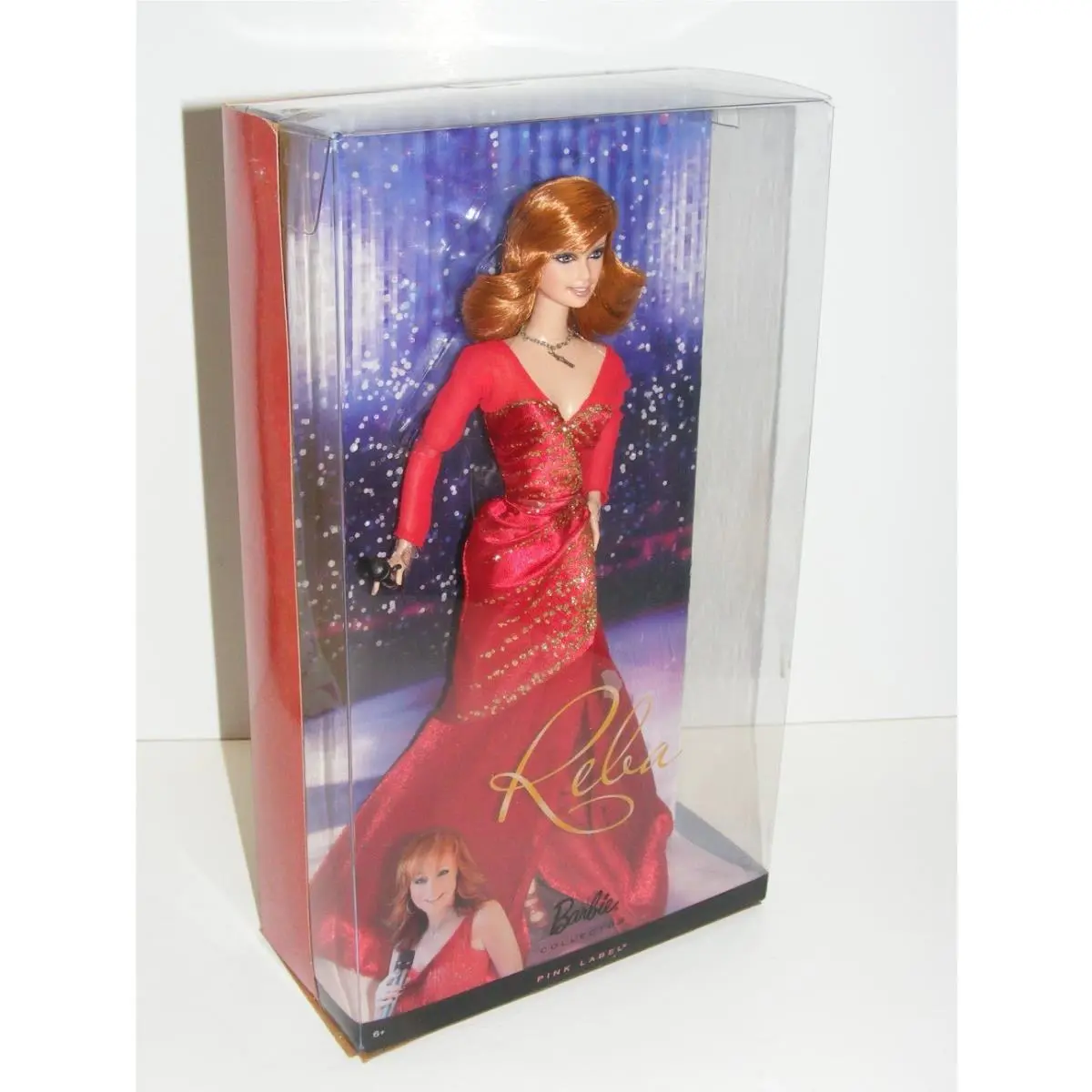 2010 Country Music Singer Reba Mcentire Pink Label Barbie Mattel B-2