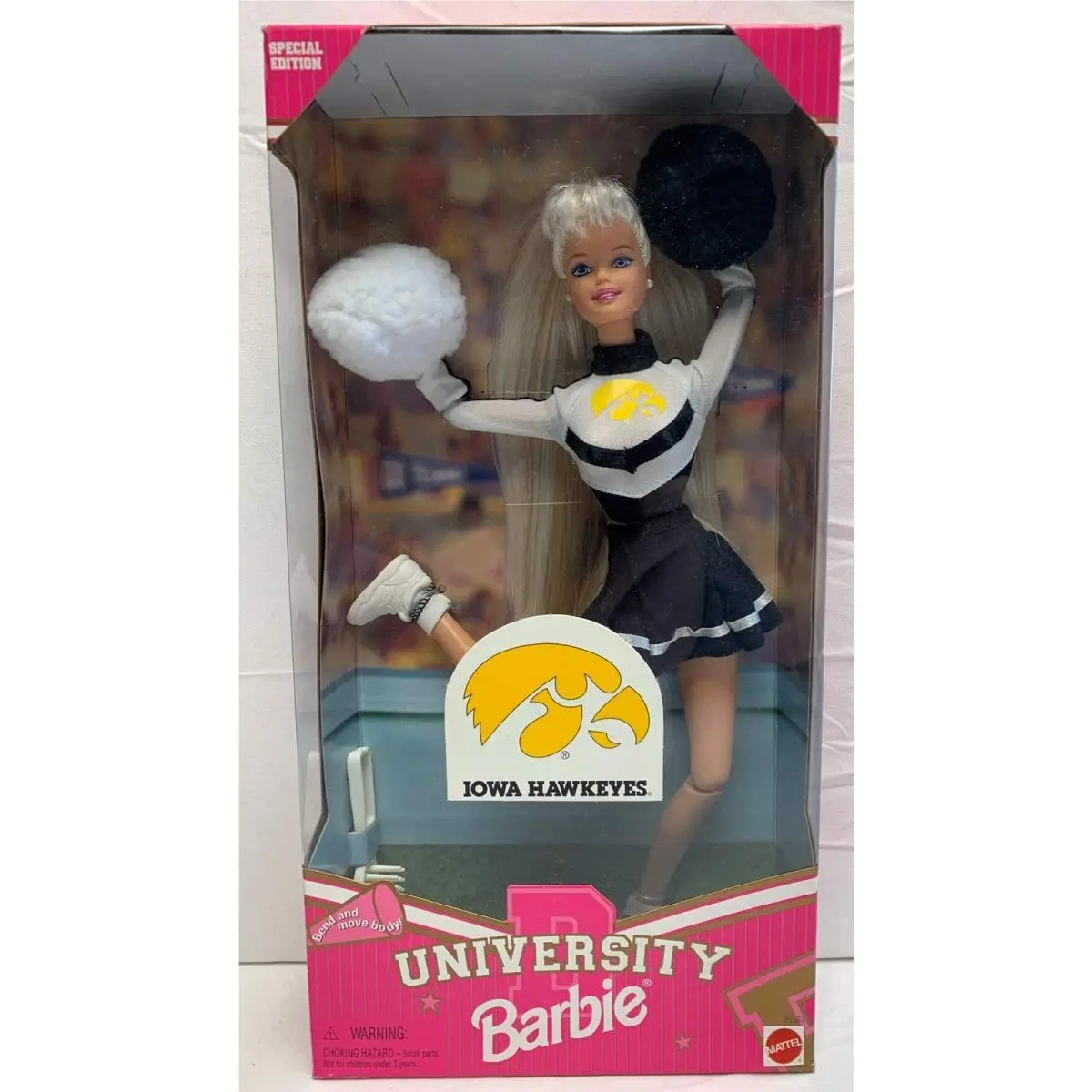 University of Iowa University Barbie by Mattel