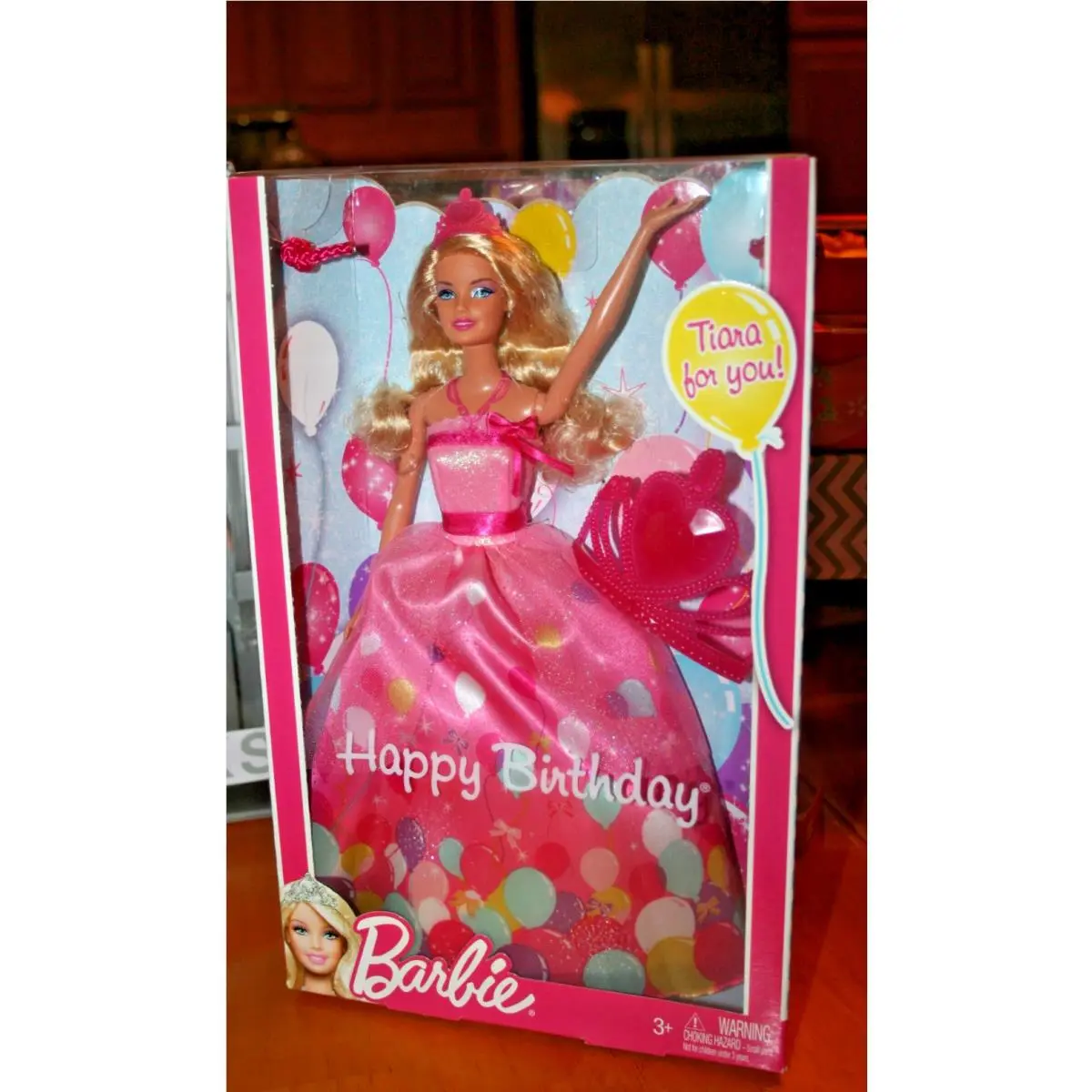 2011 Happy Birthday Barbie Doll W/tiara For You
