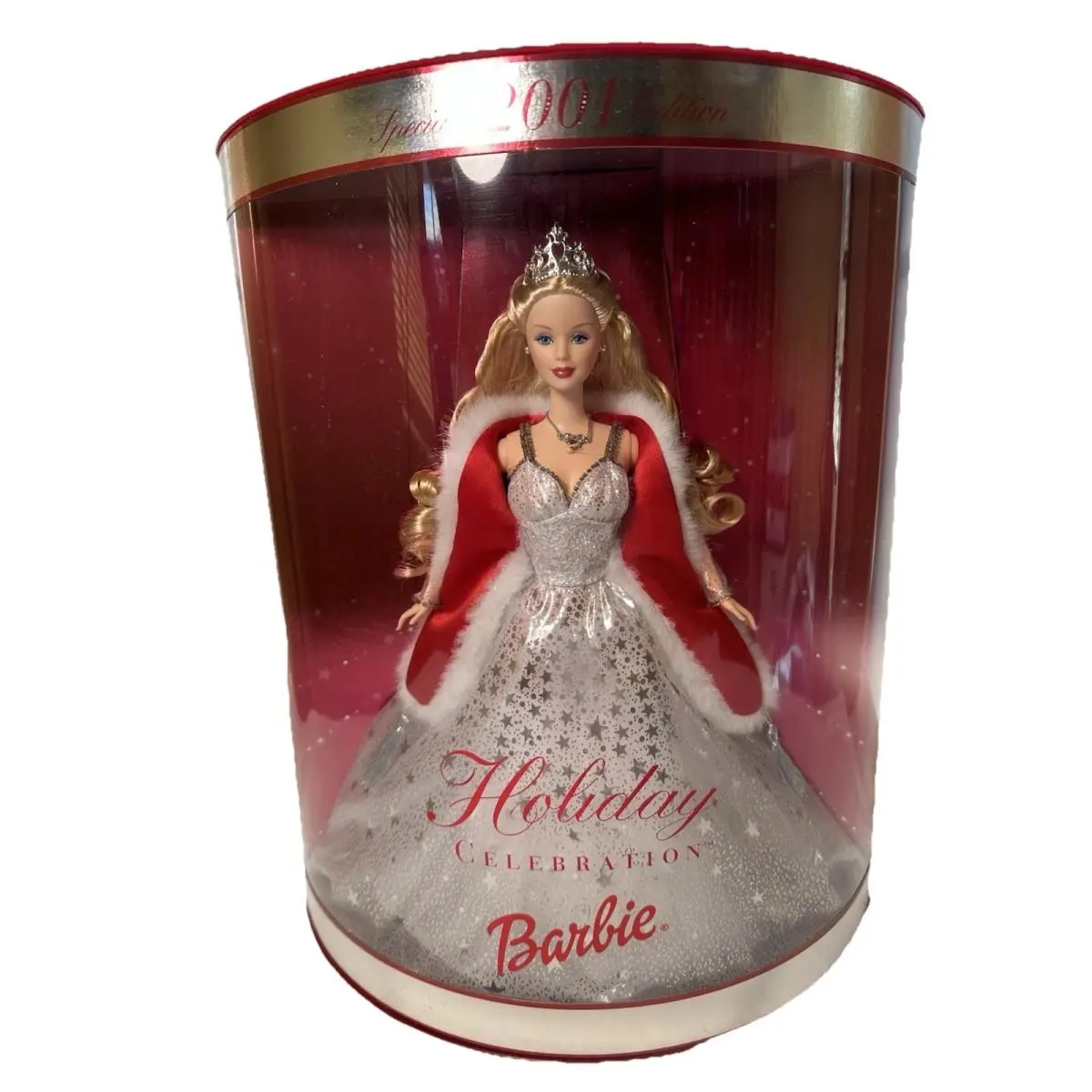 Holiday Celebration Barbie 2001 Special Edition 50304 Never Open Sliver Star