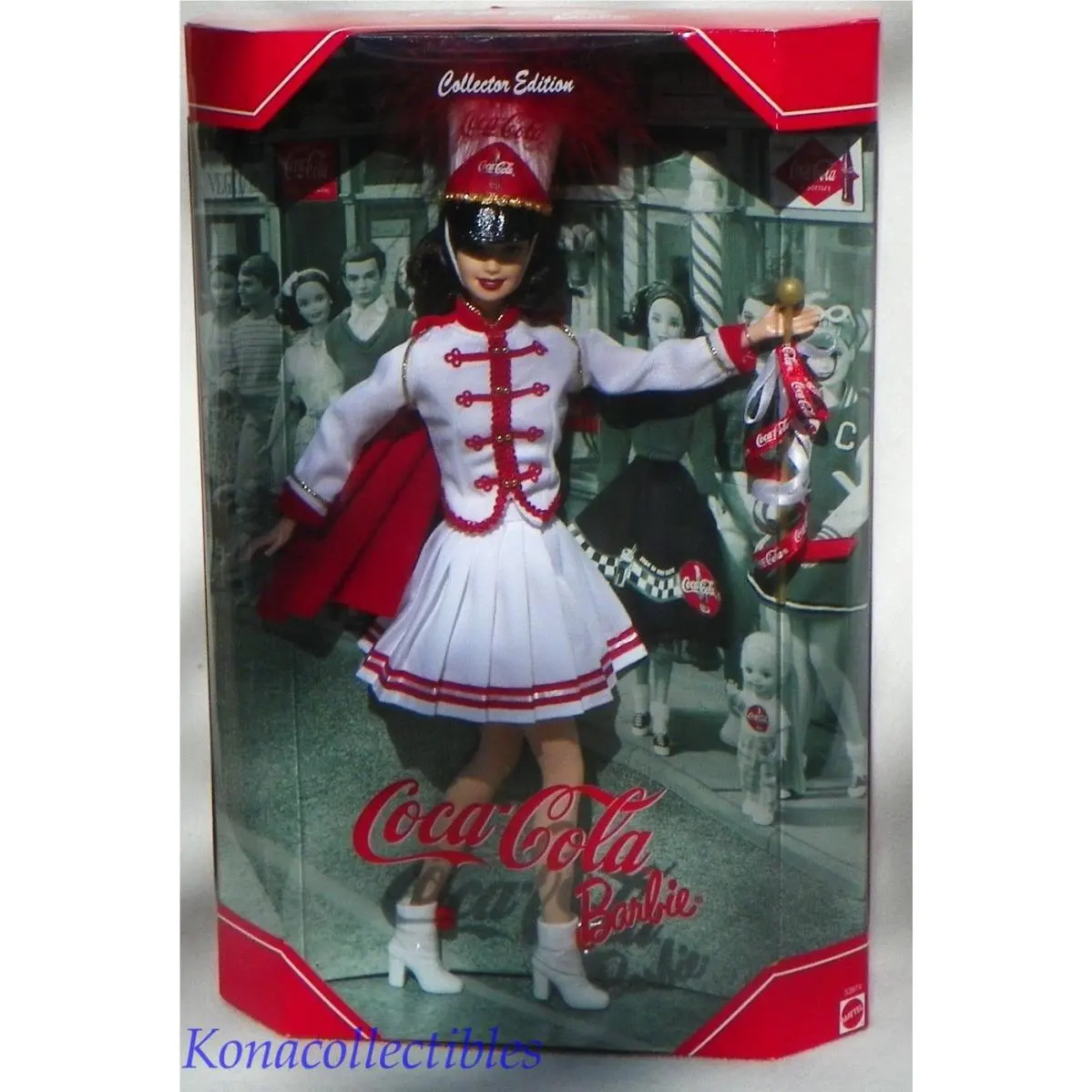 Coca Cola Barbie 2001 Majorette Perfect Box