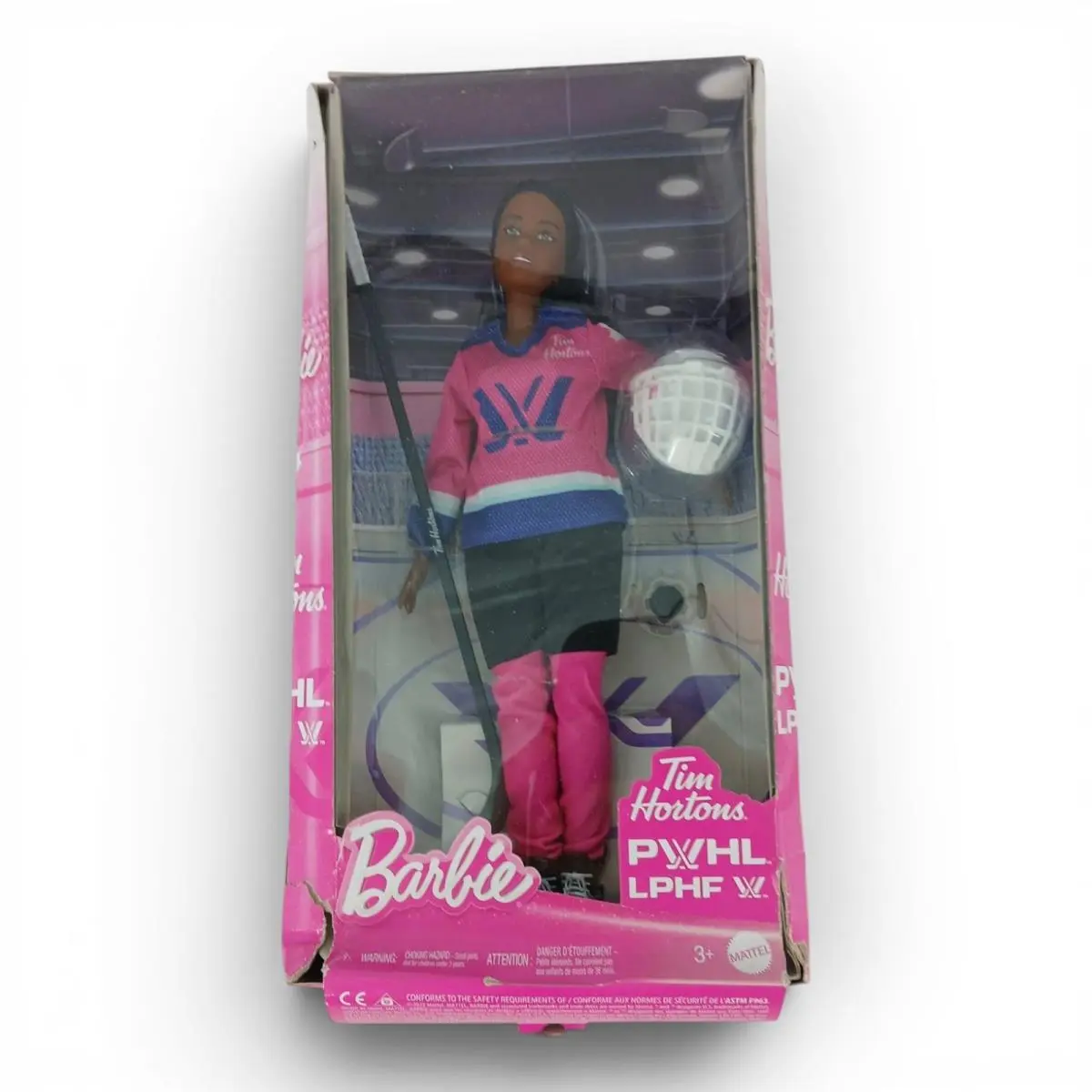 Mattel Barbie Tim Hortons 2025 Pwhl Hockey Player Doll