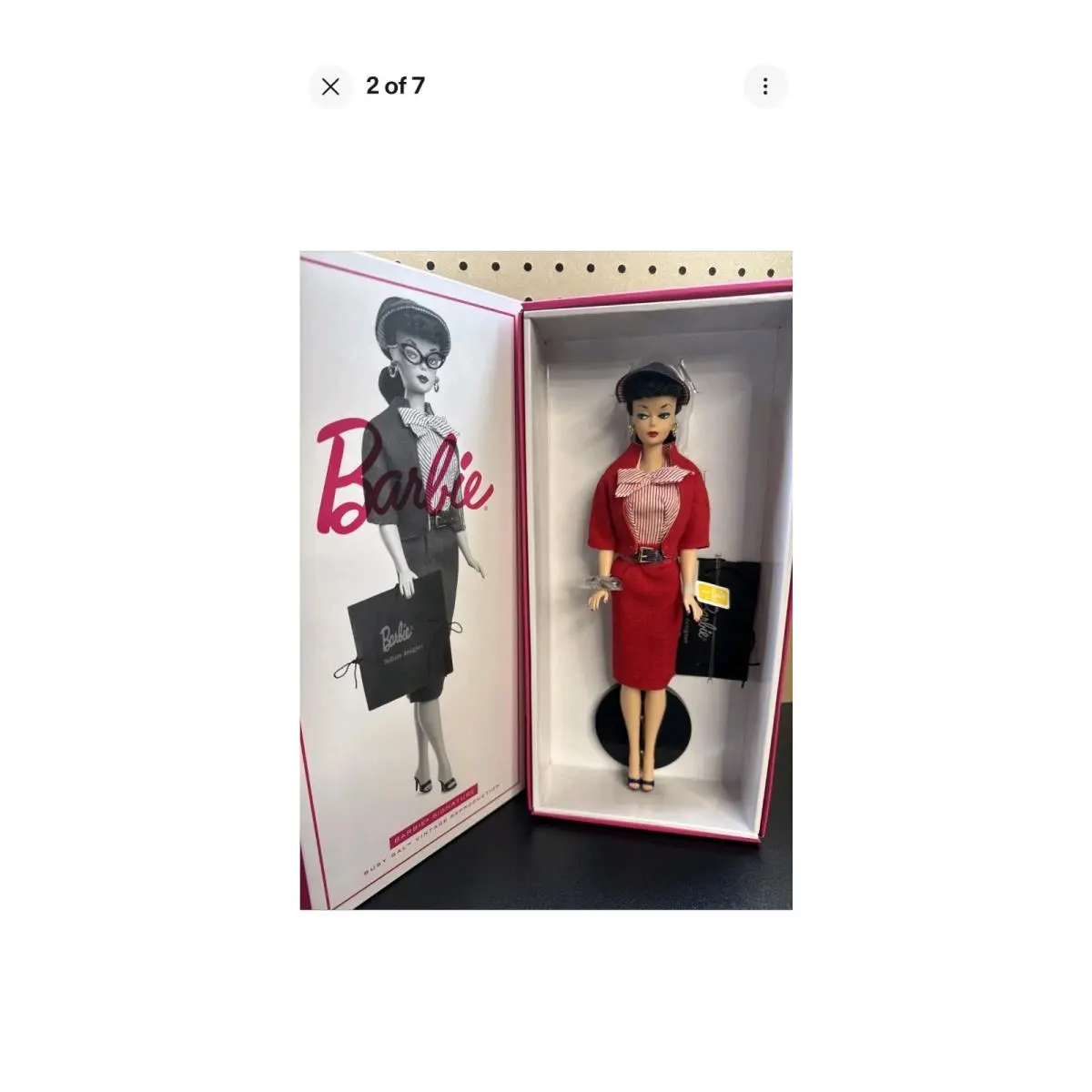 Busy Gal Barbie Signature Doll Vintage Reproduction Limited Edition Nrfb FXF26