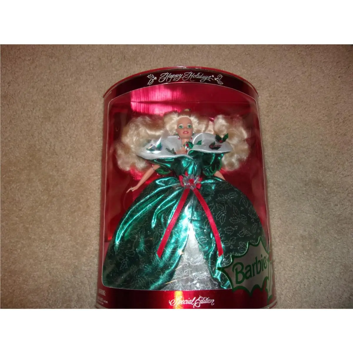 1995 Happy Holidays Barbie Special Edition Doll