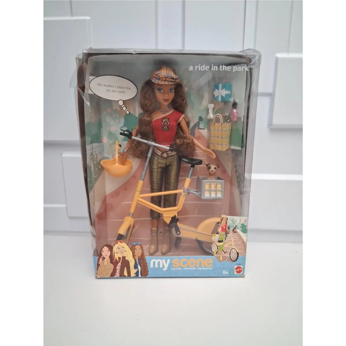 My Scene Barbie A Ride in The Park Playset Madison 2003 Vtg