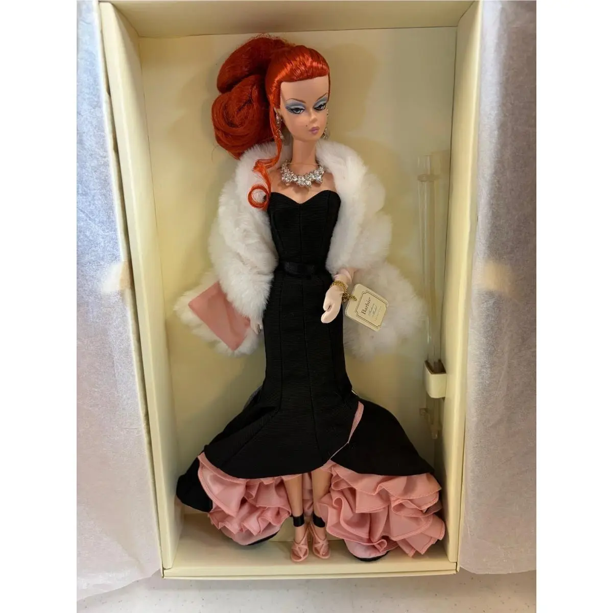 Barbie Fashion Model The Siren Silkstone Doll K7933 2006 Nrfb Red Hair
