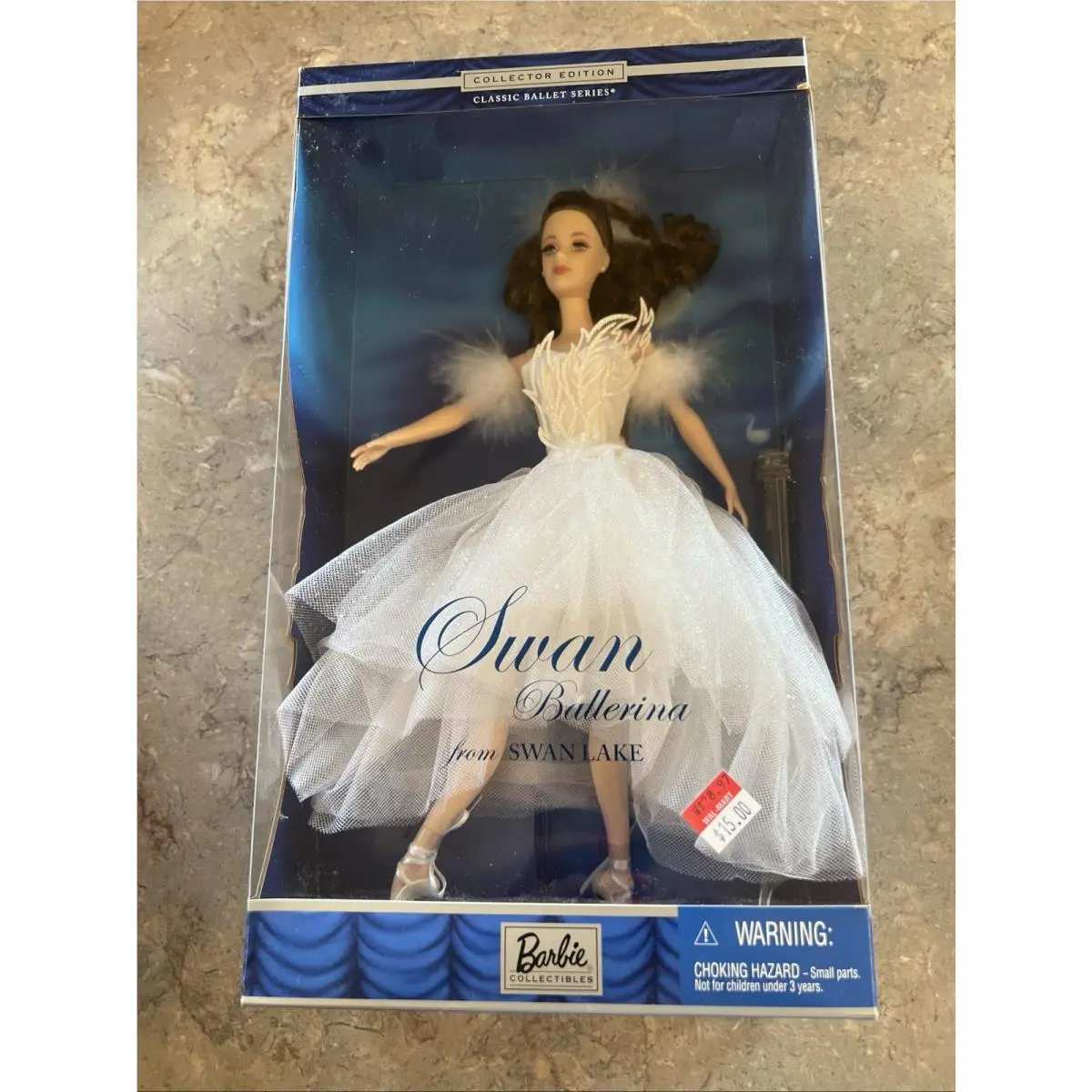 2001 Swan Ballerina From Swan Lake Barbie Doll