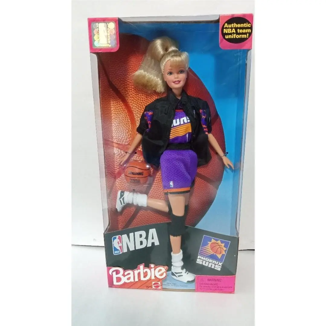 Vintage 1998 Nba Barbie Doll : Phoenix Suns - Nrfb