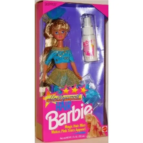 Barbie Hollywood Hair Skipper Doll w Magic Hair Mist 1992