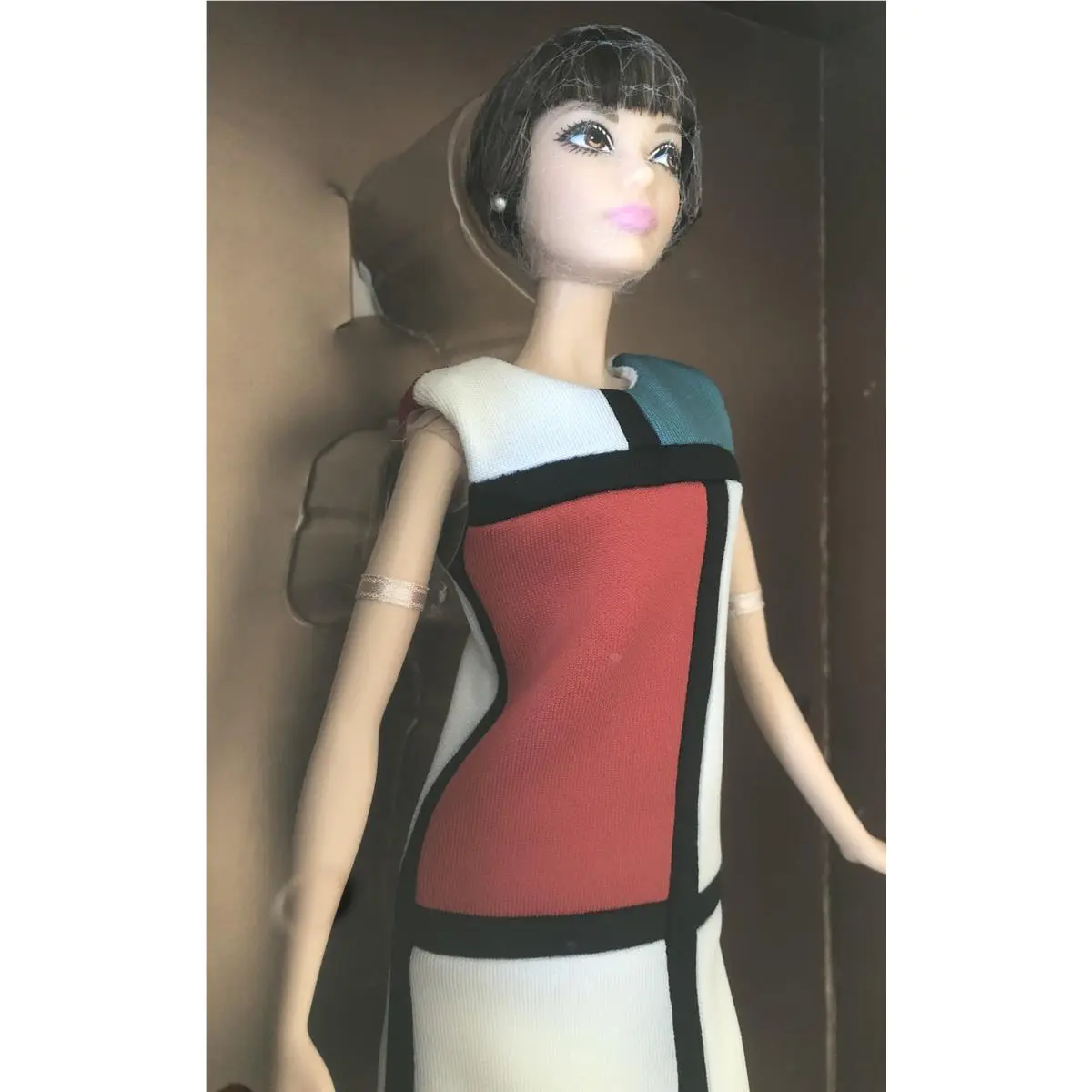 Yves Saint Laurent Ysl Designer Platinum Label Barbie Doll Coa with Stand