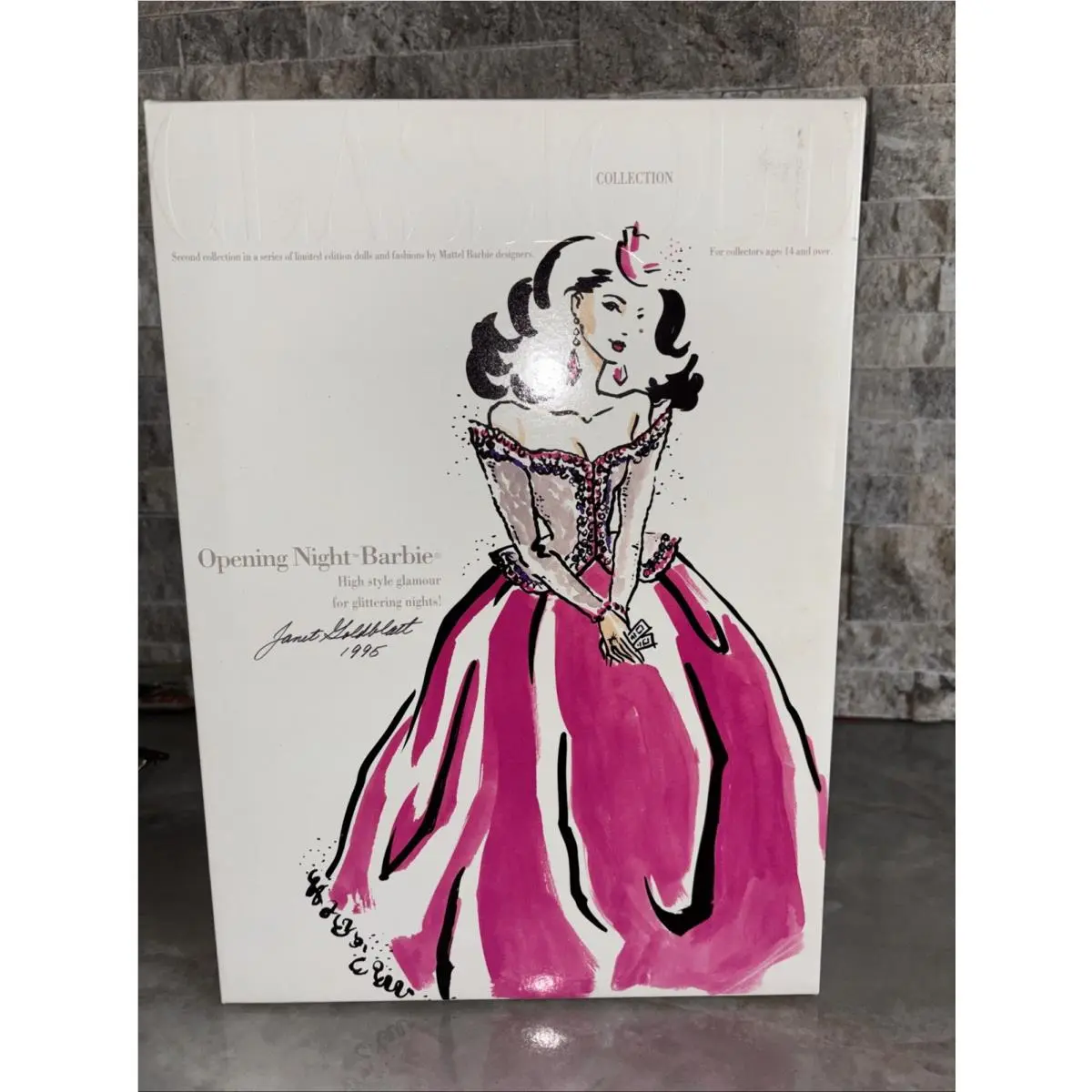 1993 Classique Collection Opening Night Barbie Signed Janet Goldblast 2B