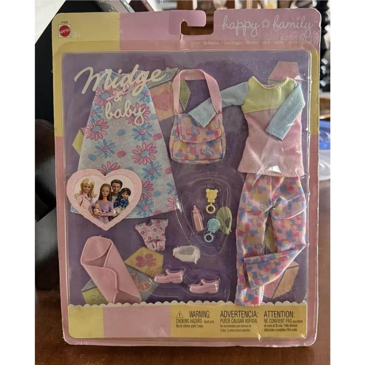 Barbie Happy Family Midge Baby Outfit Accessories 2002 Mattel