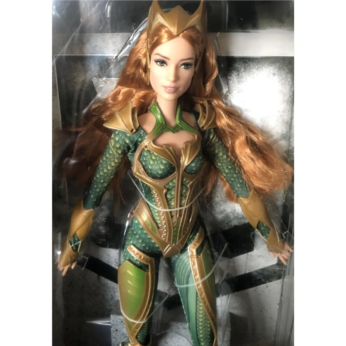 DC Justice League Articulated Wonder Woman Xebel Princess Mera Barbie Doll