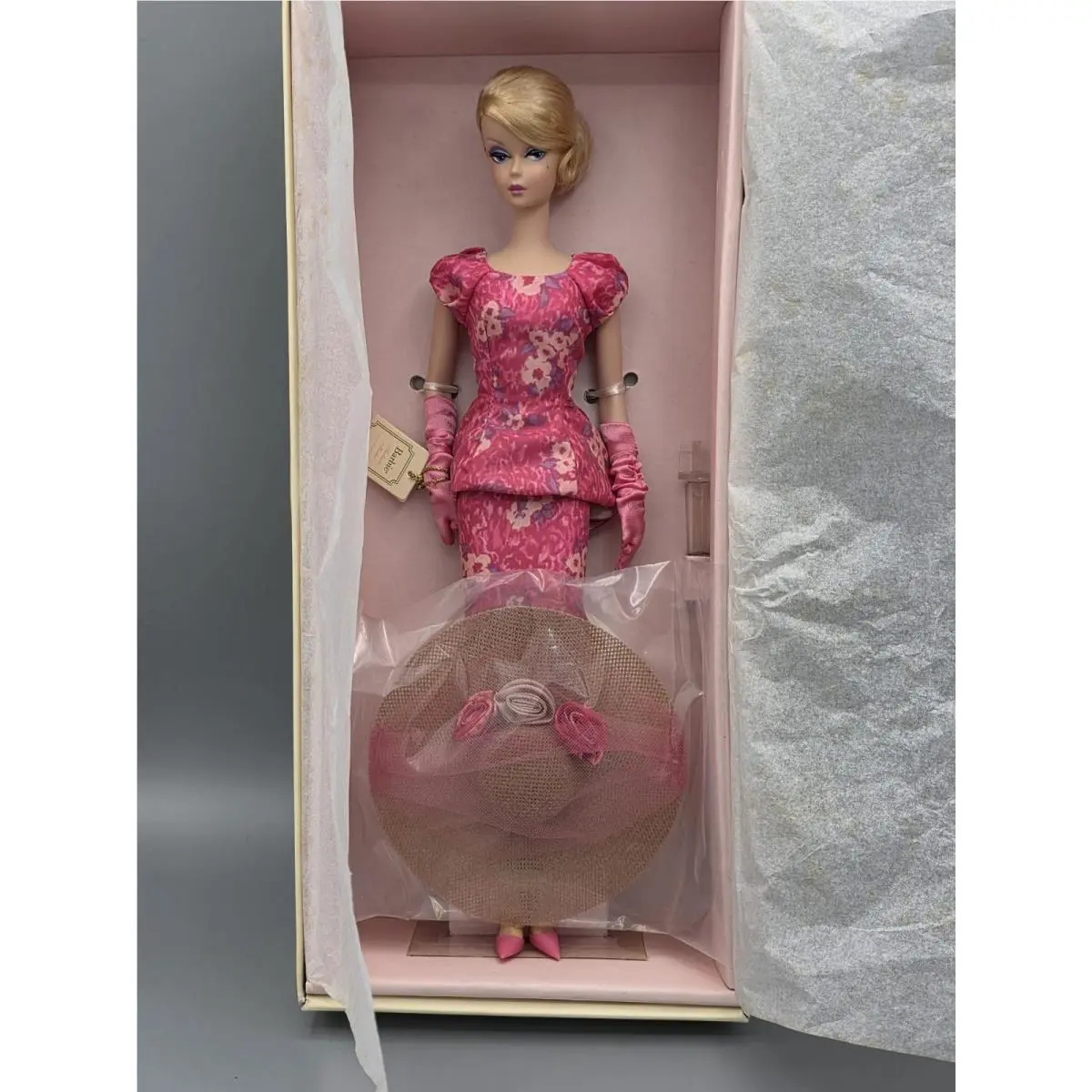 Fashionably Floral Silkstone Barbie Doll Gold Label Nrfb Mattel