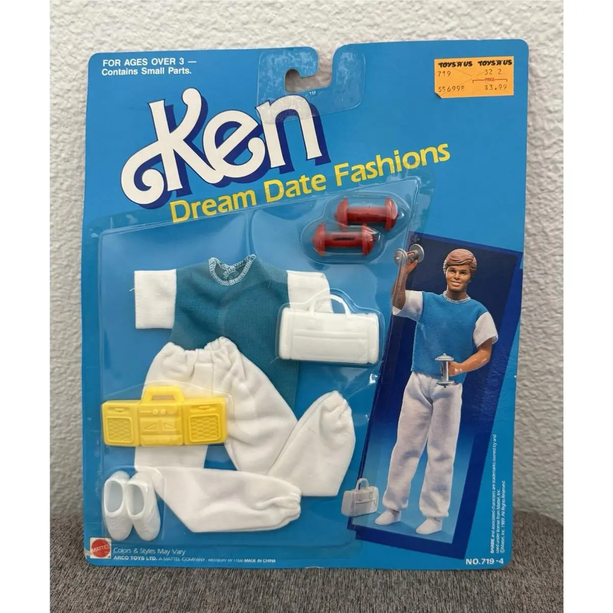 Ken Dream Date Fashions 1989 Mattel 719-4