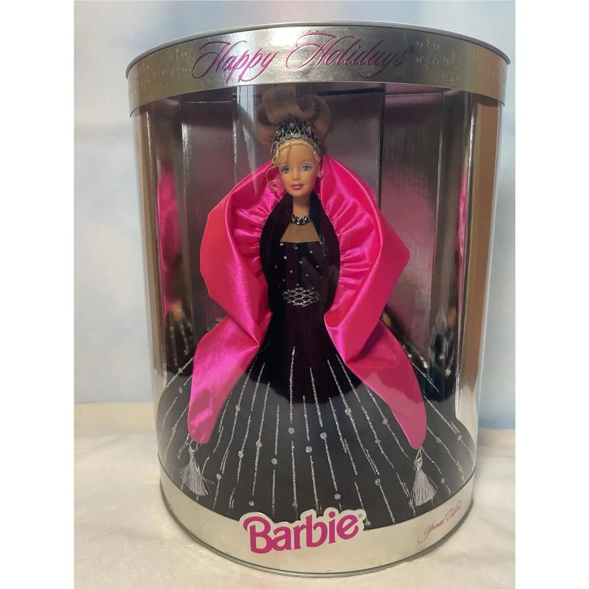 Happy Holidays Barbie 1998 Special Edition Misprint Box 20200 Old Stock