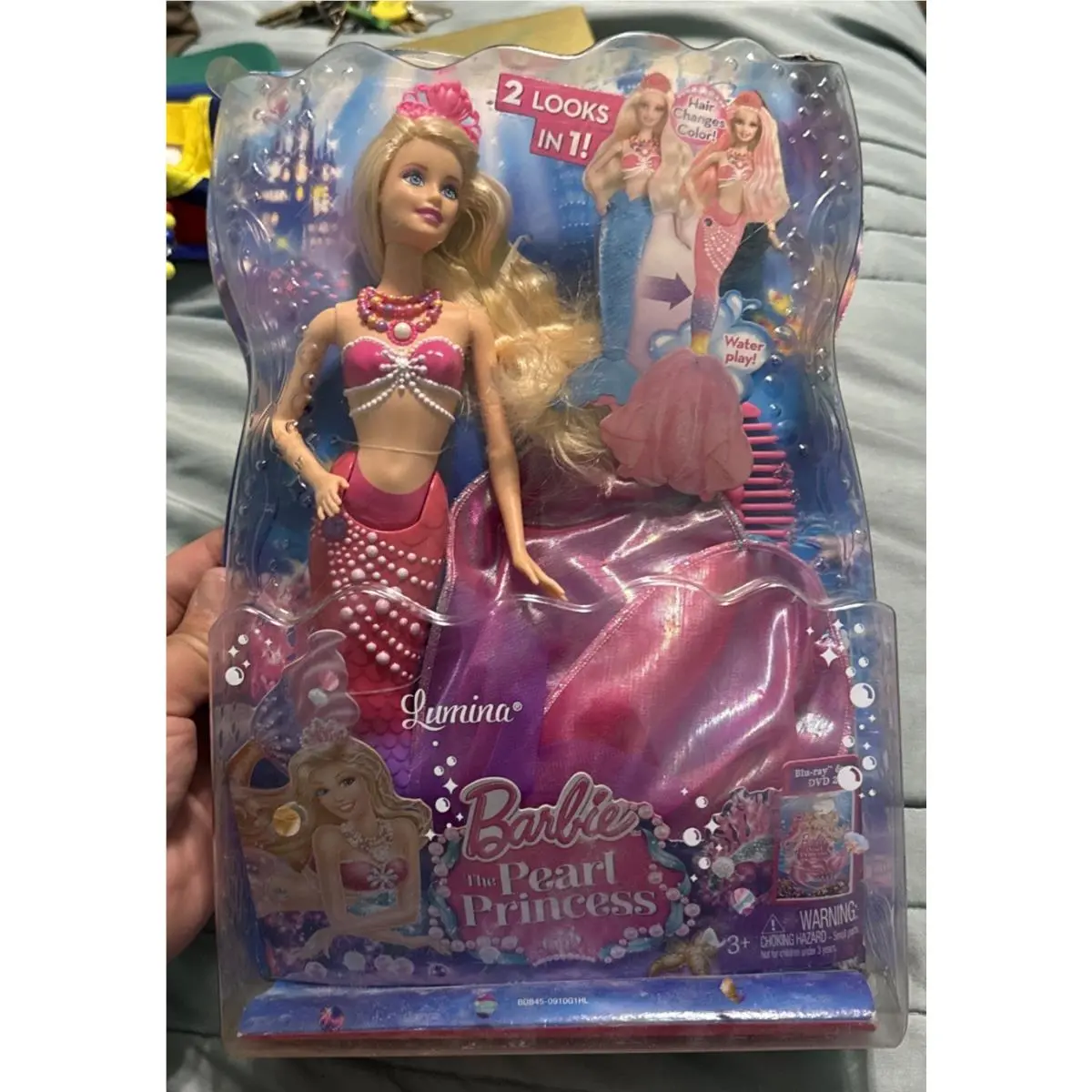 2013 The Pearl Princess Mermaid Lumina Barbie Mattel