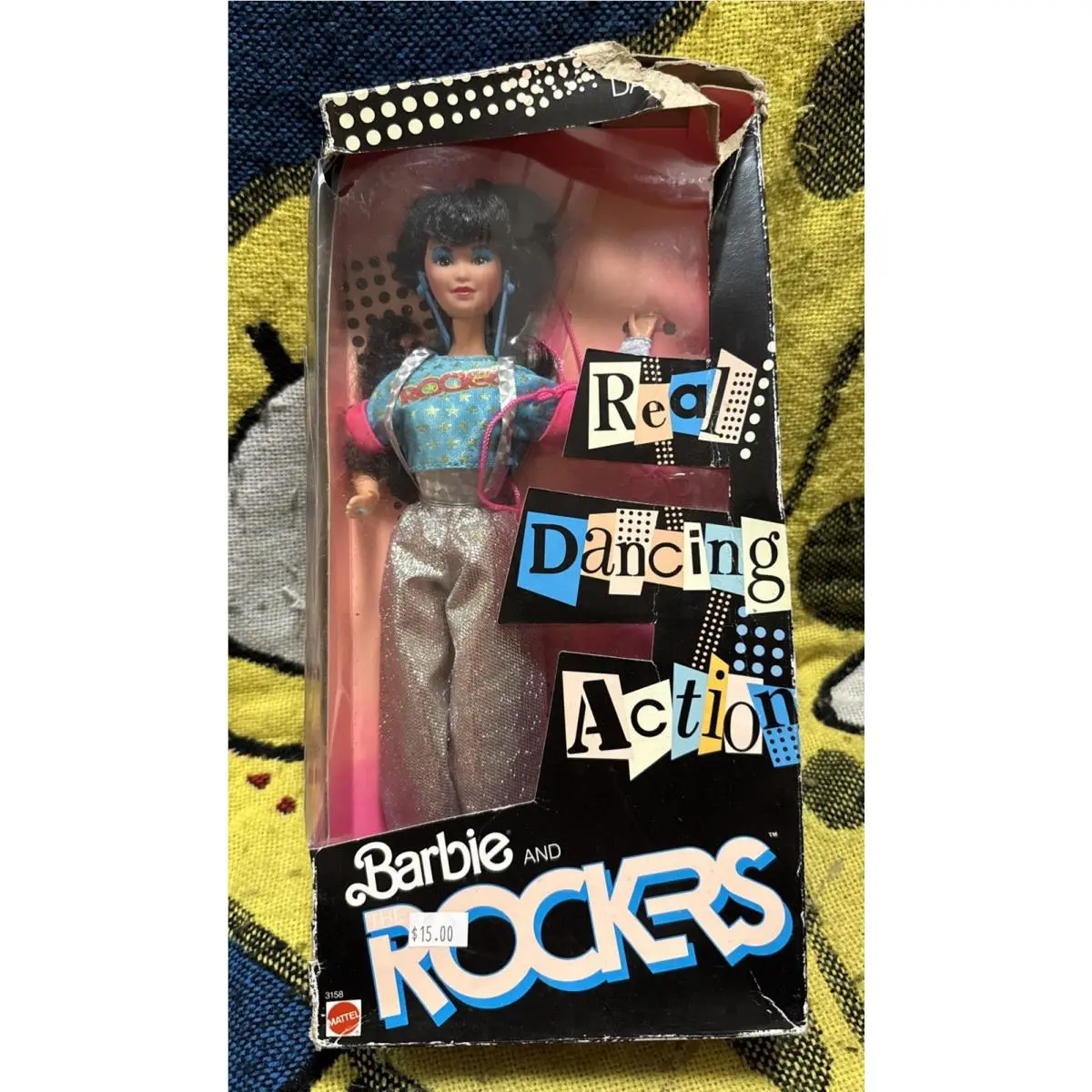 Barbie and The Rockers Dana Real Dancing Action 1986