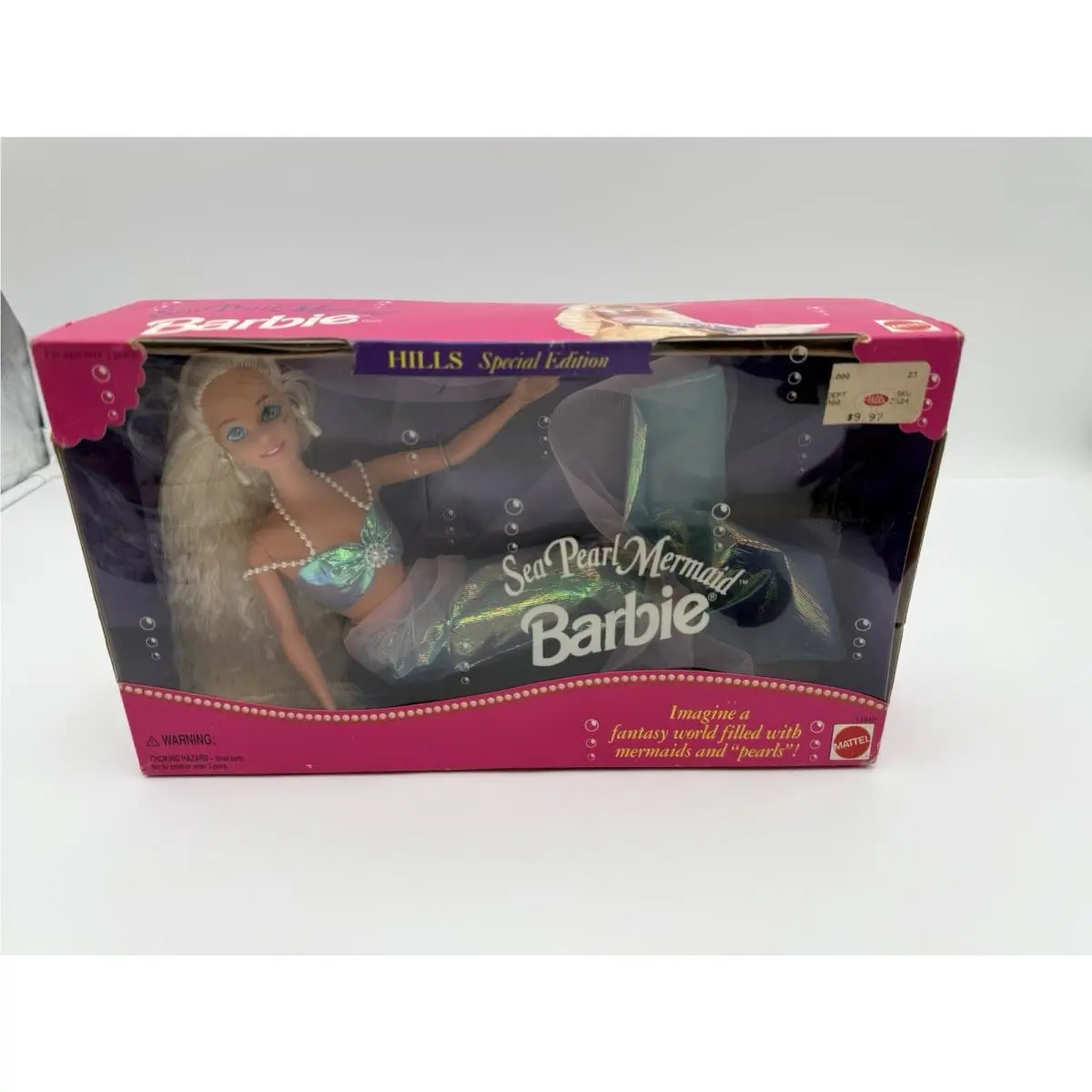 Barbie Sea Pearl Mermaid Doll Mattel 13940 L17