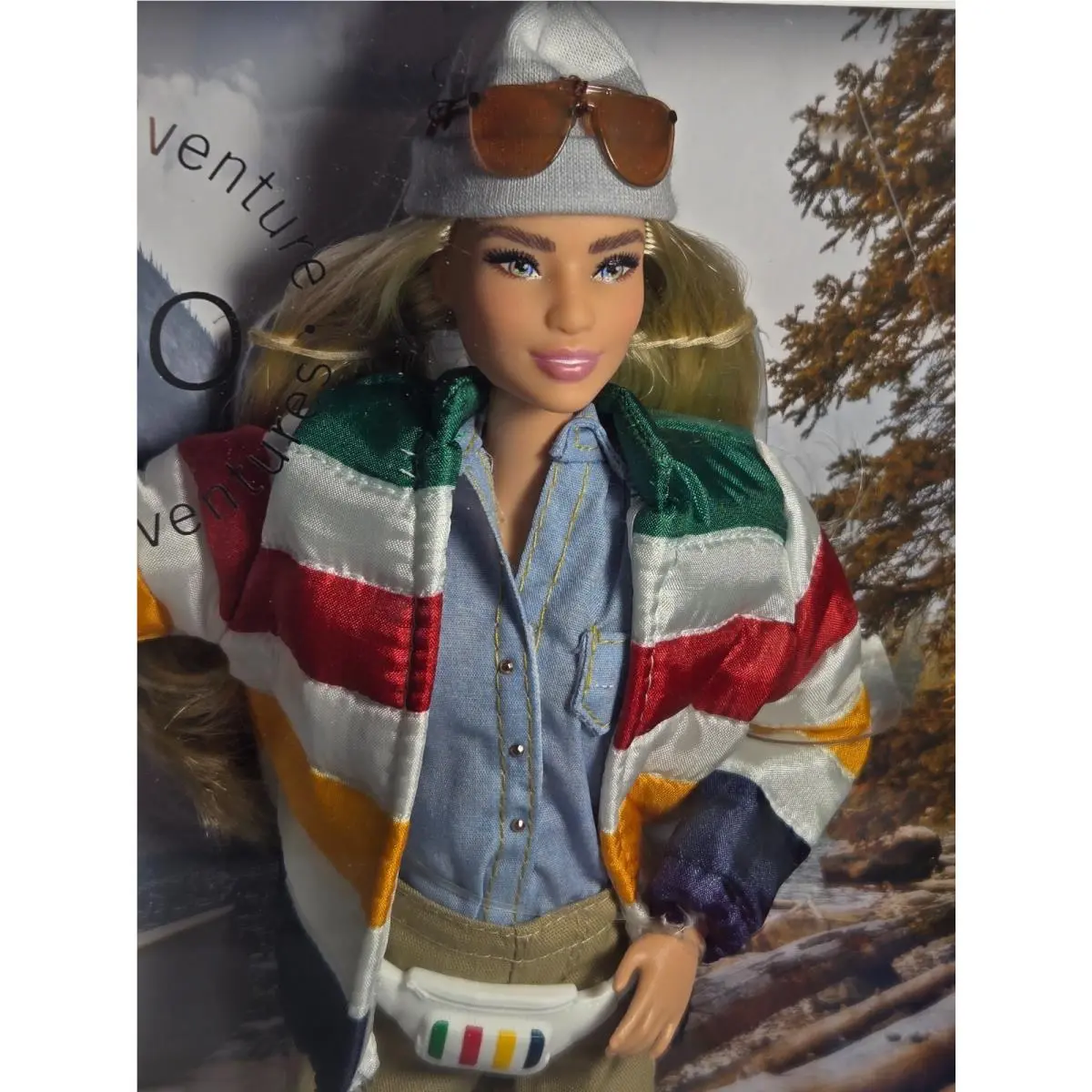 N310 Nrfb Blonde Barbie Signature Doll Hbc Stripes 350 Years OF Adventure GHT68