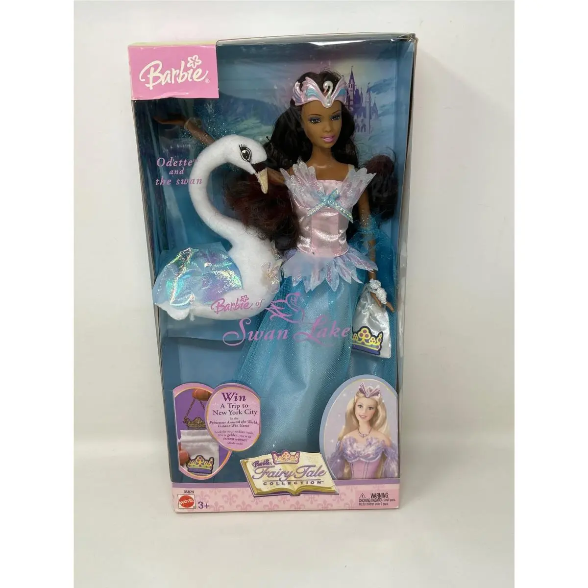 Mattel Barbie Swan Lake Odette Doll and The Swan