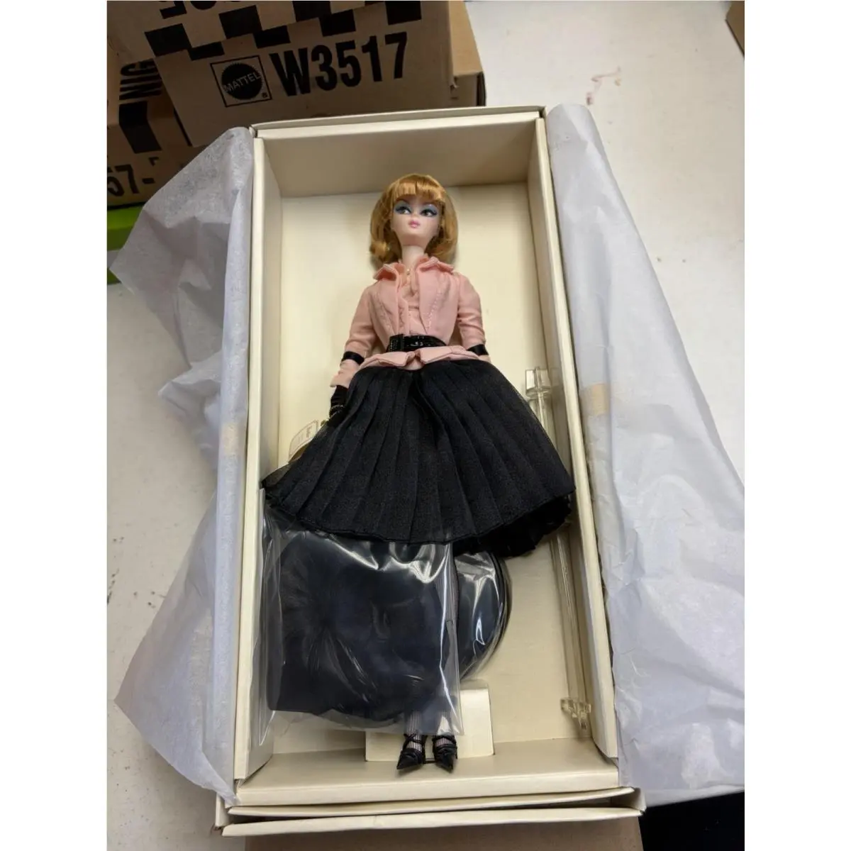 Bfmc Afternoon Suit Barbie Silkstone Doll Gold Label 2011 Mattel W3503