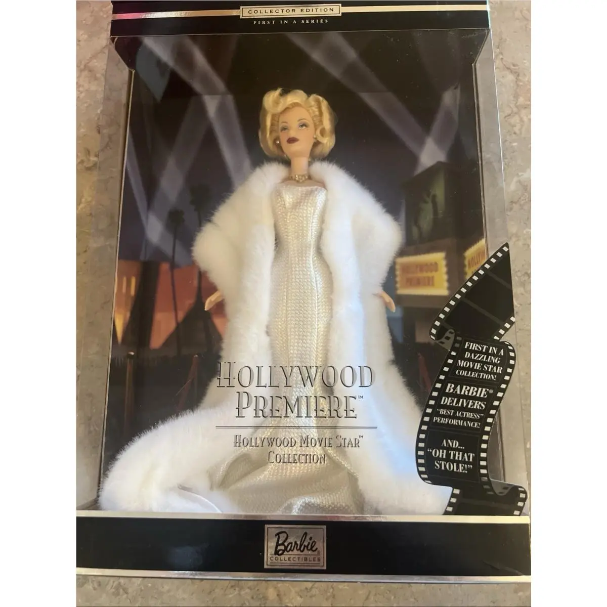 2000 Hollywood Premiere Marilyn Barbie Doll Hollywood Movie Star Collection