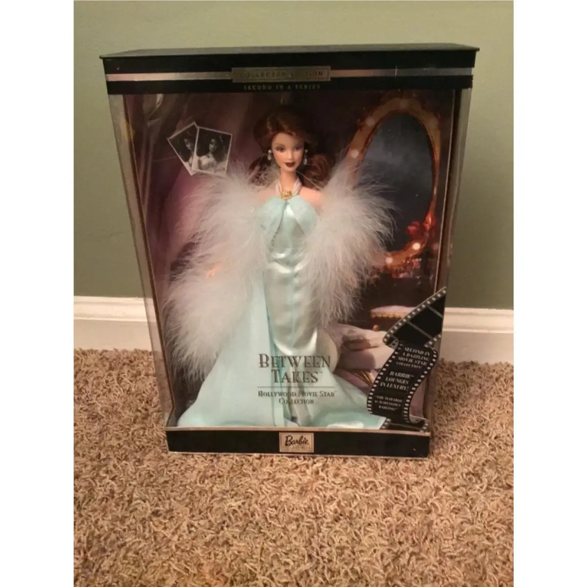 Vintage 2000 Mattel Between Takes Hollywood Movie Star Collection Barbie Doll