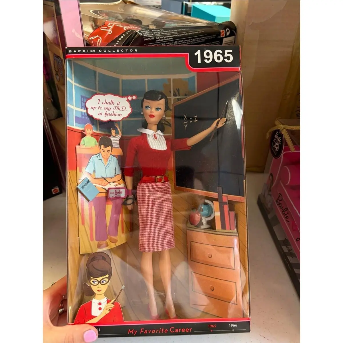 Barbie Collector My Favorite Career Student Teacher Doll 2009 Mattel R4471 Nrfb