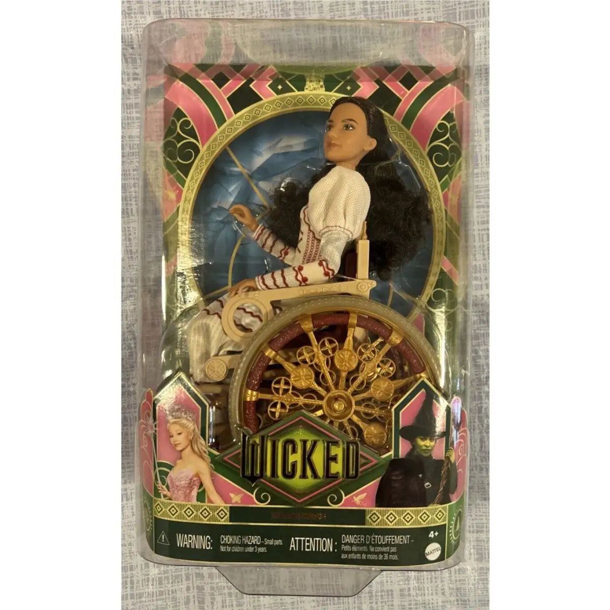 2024 Mattel Wicked Movie Nessarose 11 Fashion Doll Misprint Error Recalled