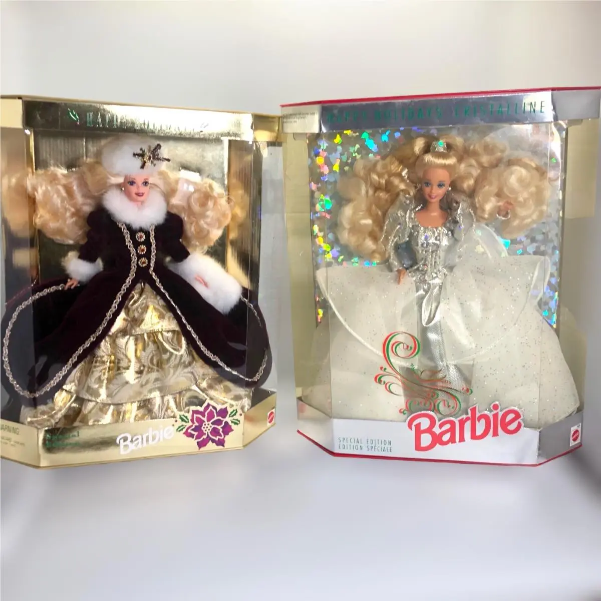 Happy Holidays Barbie Lotspecial Edition 1992 1996 Blonde
