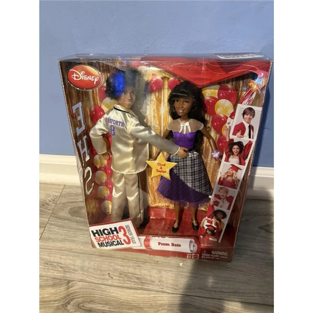 High School Musical 3 Prom Date Chad Taylor Barbie Doll 2008 Mattel N6868 Nrfb