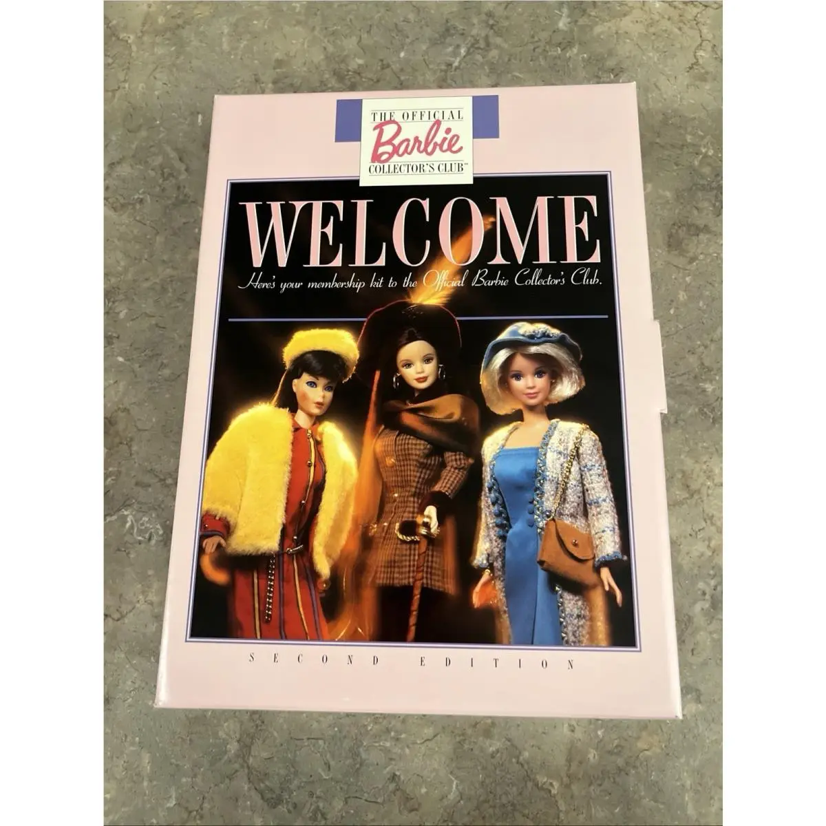 The Official Barbie Collector Club Welcome Box with Outfit