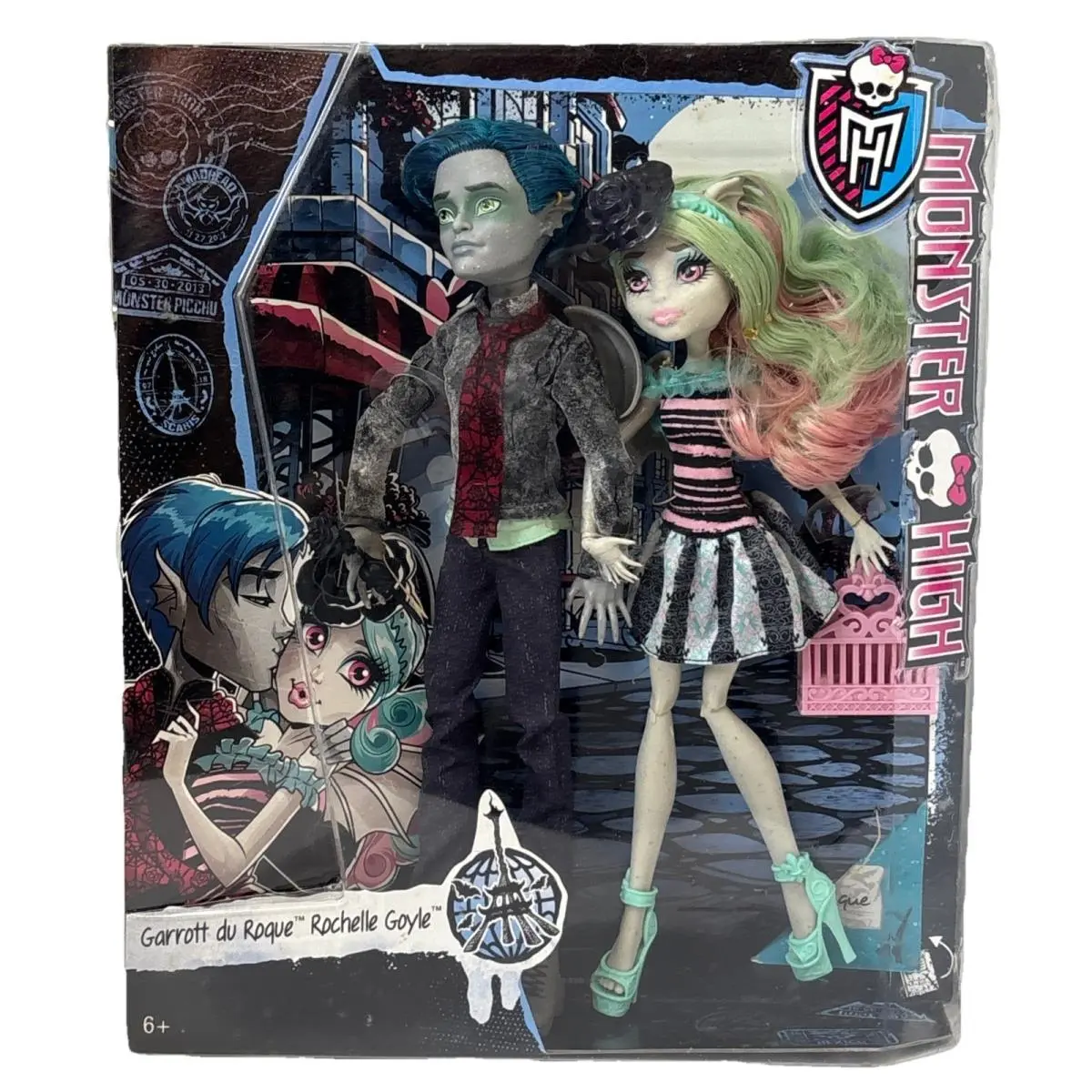 Monster High Garrott du Roque Rochelle Goyle Dolls Love in Scaris 2014