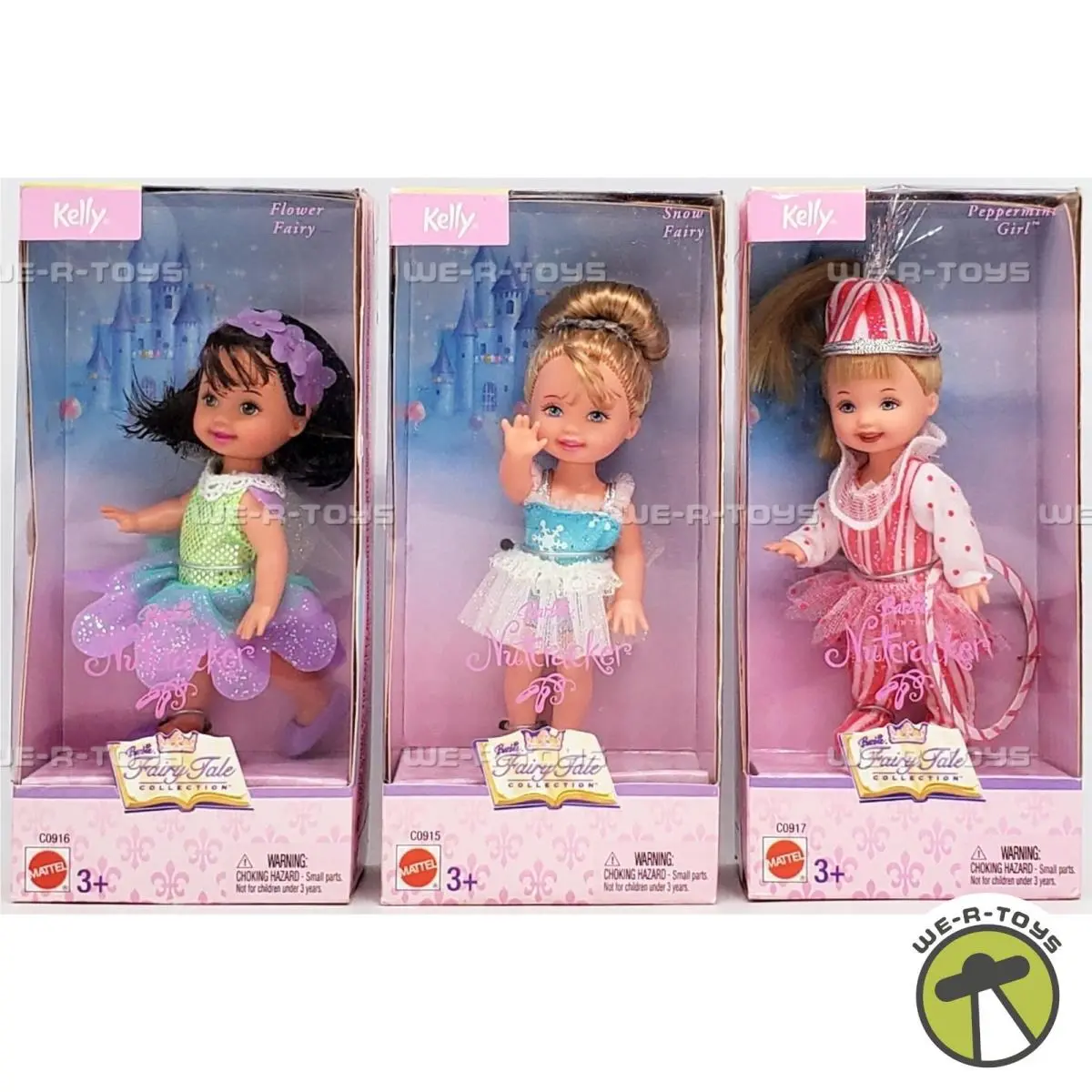 Barbie Fairy Tale Collection Flower Fairy Snow Fairy Peppermint Girl Dolls