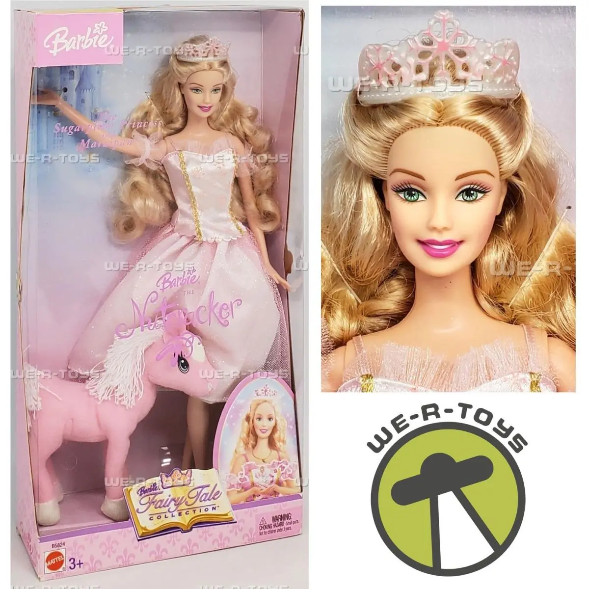 Barbie Nutcracker Sugarplum Princess Doll Fairy Tale Collection 2003 Mattel