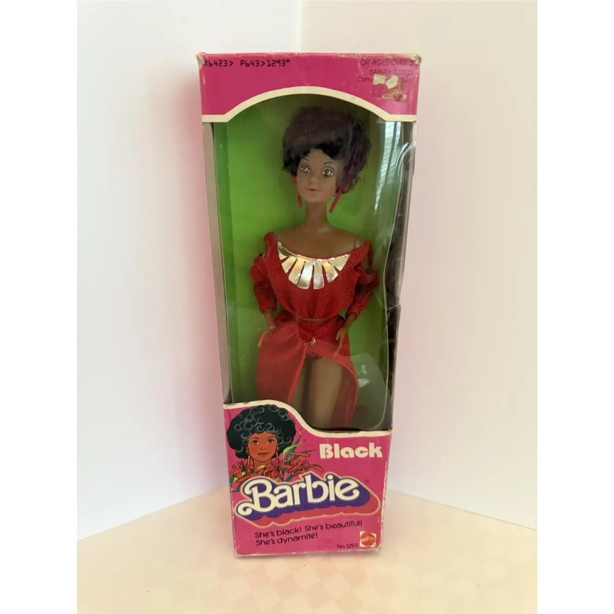 Beautiful 1979 Mattel 1293 First Black Barbie Read