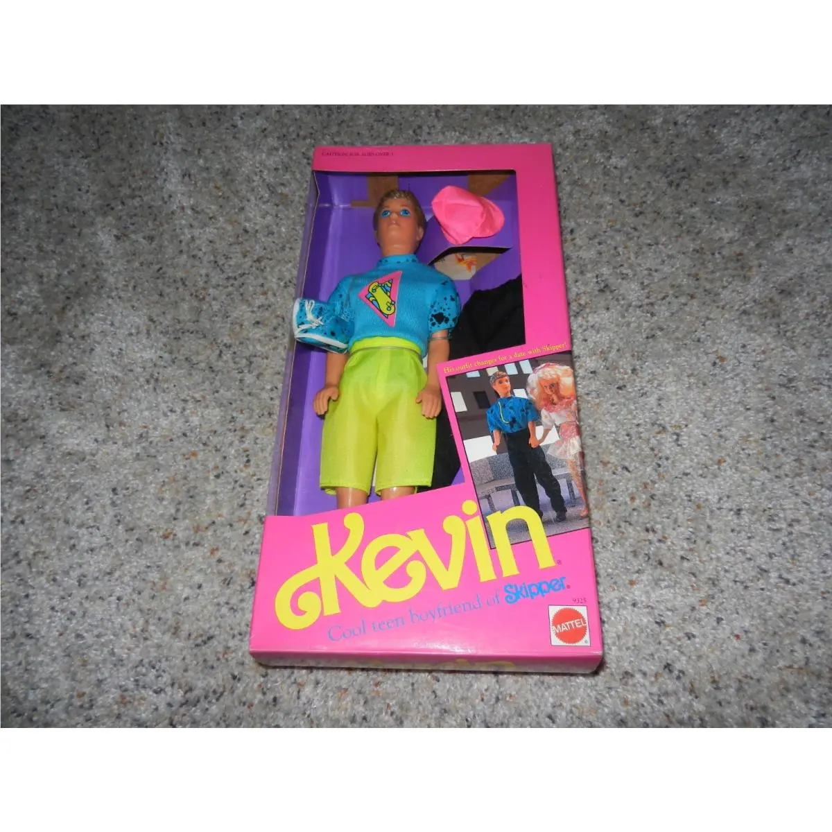 1990 Barbie Sister Skipper Boyfriend Kevin Nrfb 9325