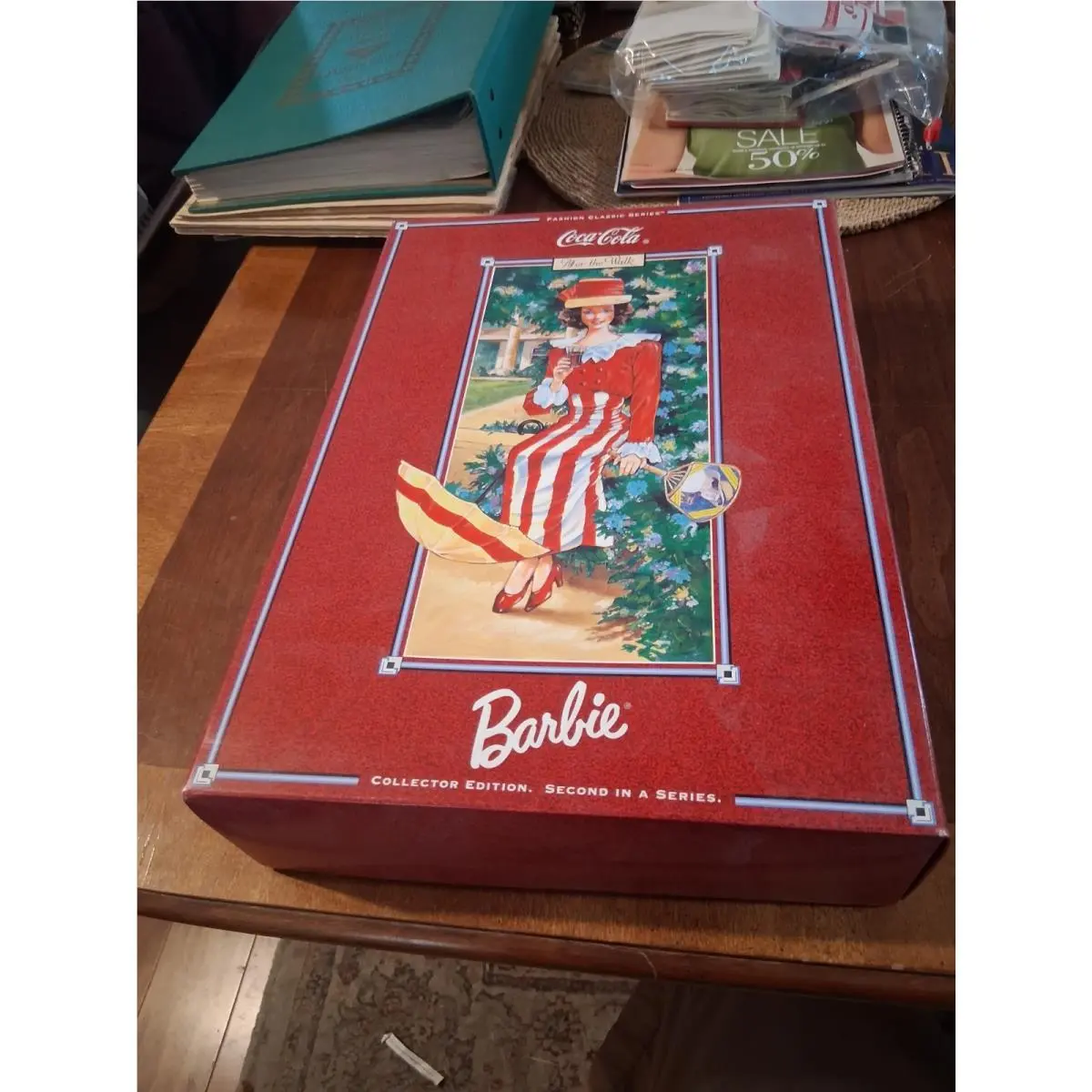 Mattel Barbie Coca-cola After The Walk 1997 Collector’s Edition •see Description