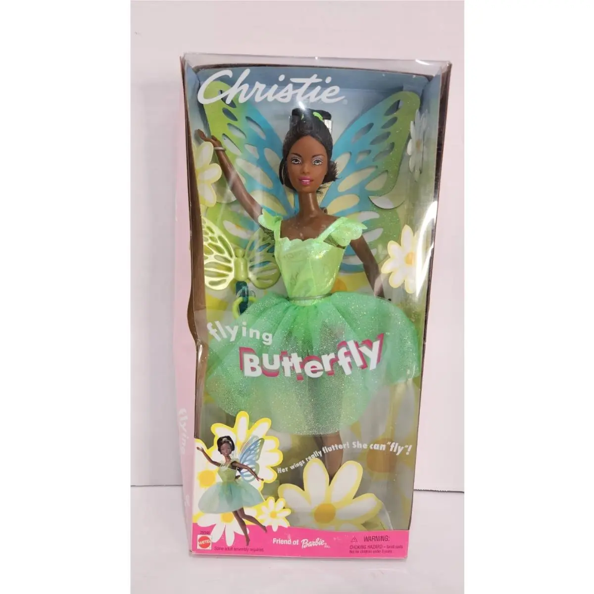 Flying Butterfly Christie Friend of Barbie Doll 2000 Mattel 29346