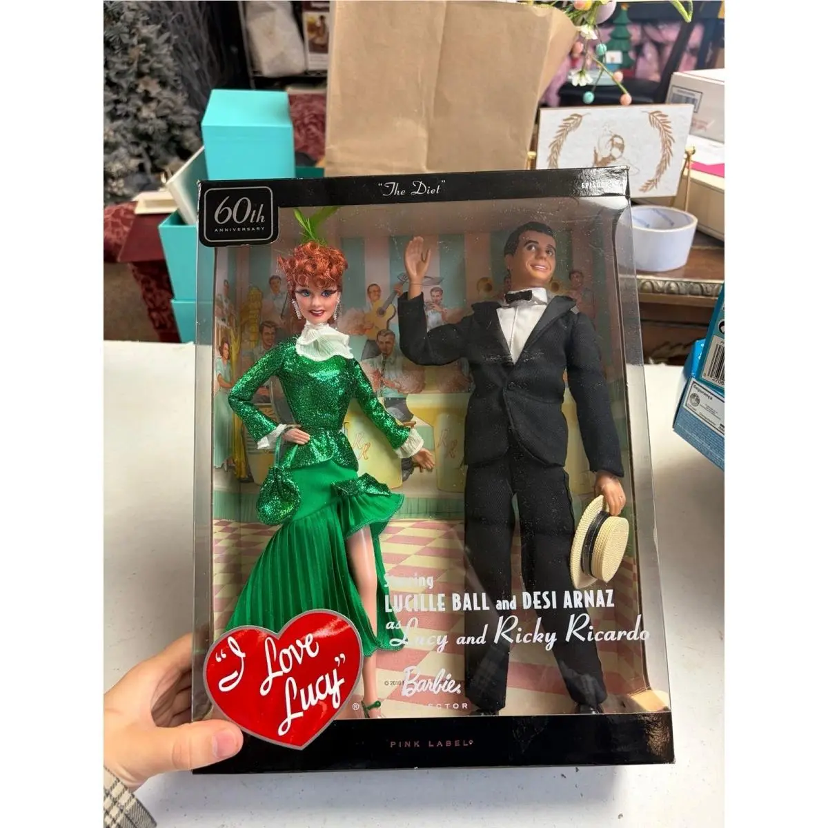 I Love Lucy 60th Barbie Doll The Diet Episode 4 Ricky Ricardo Mattel T7901