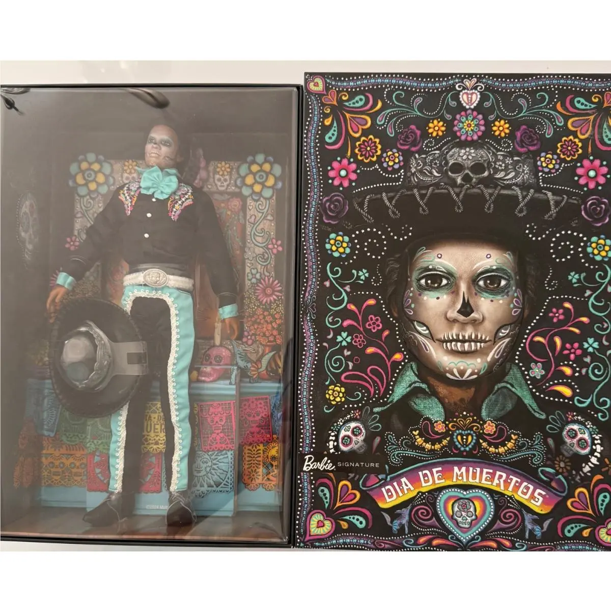 2024 Ken Dia De Los Muertos Signature Doll Barbie Day of The Dead Halloween