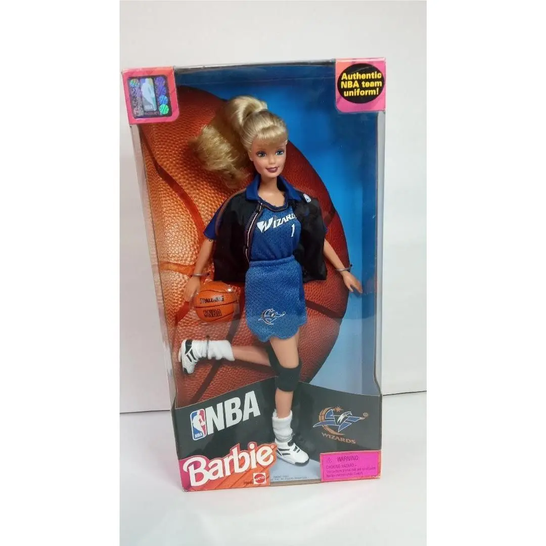 Vintage 1998 Nba Barbie Doll : Washington Wizards - Nrfb