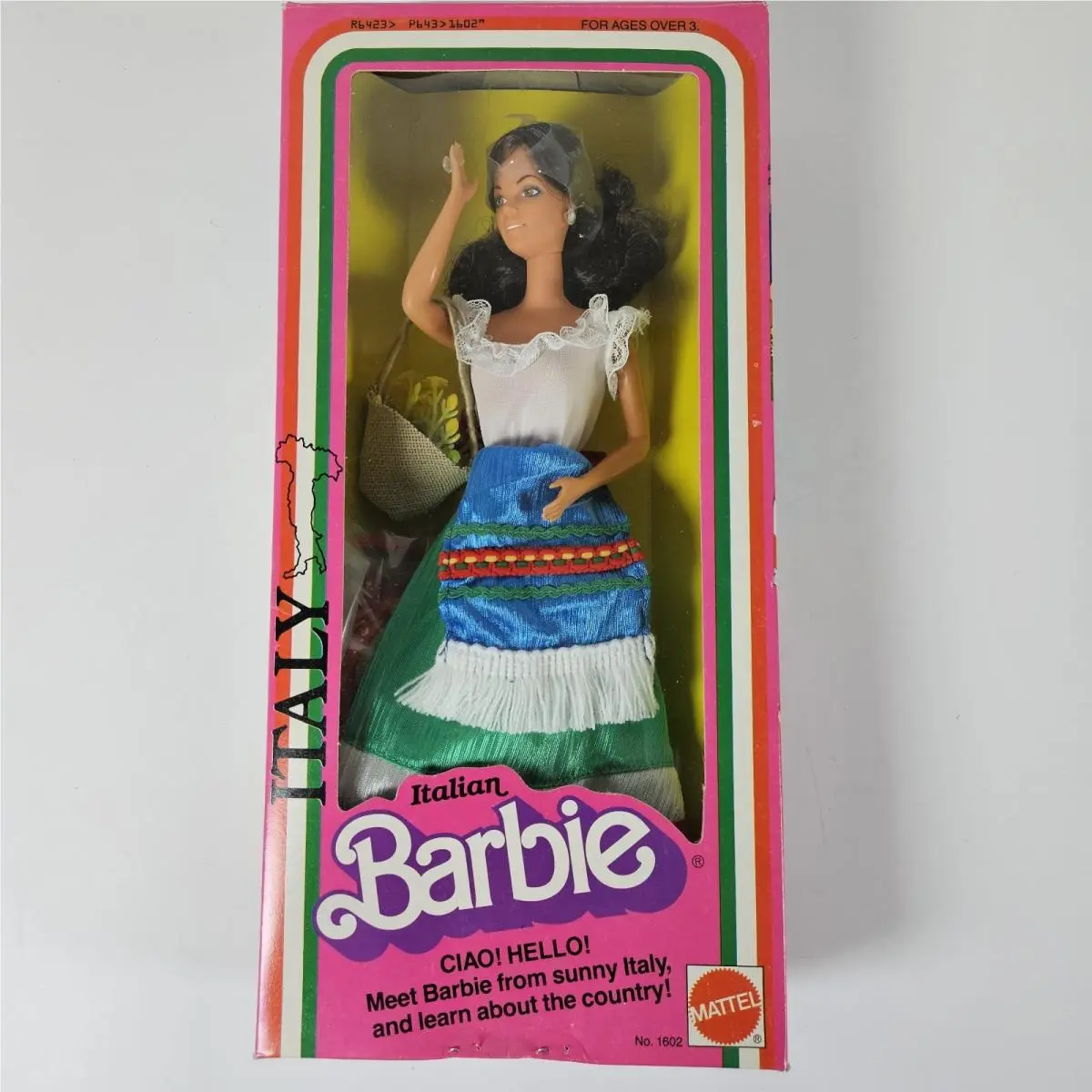 1979 Dotw Italian Barbie 1602 Dolls Of The World Italy Vintage