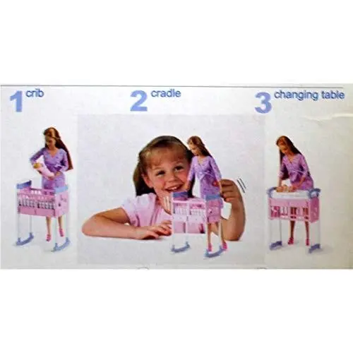 Barbie Midge and Baby Happy Family Doll Pregnant with Pink Dress